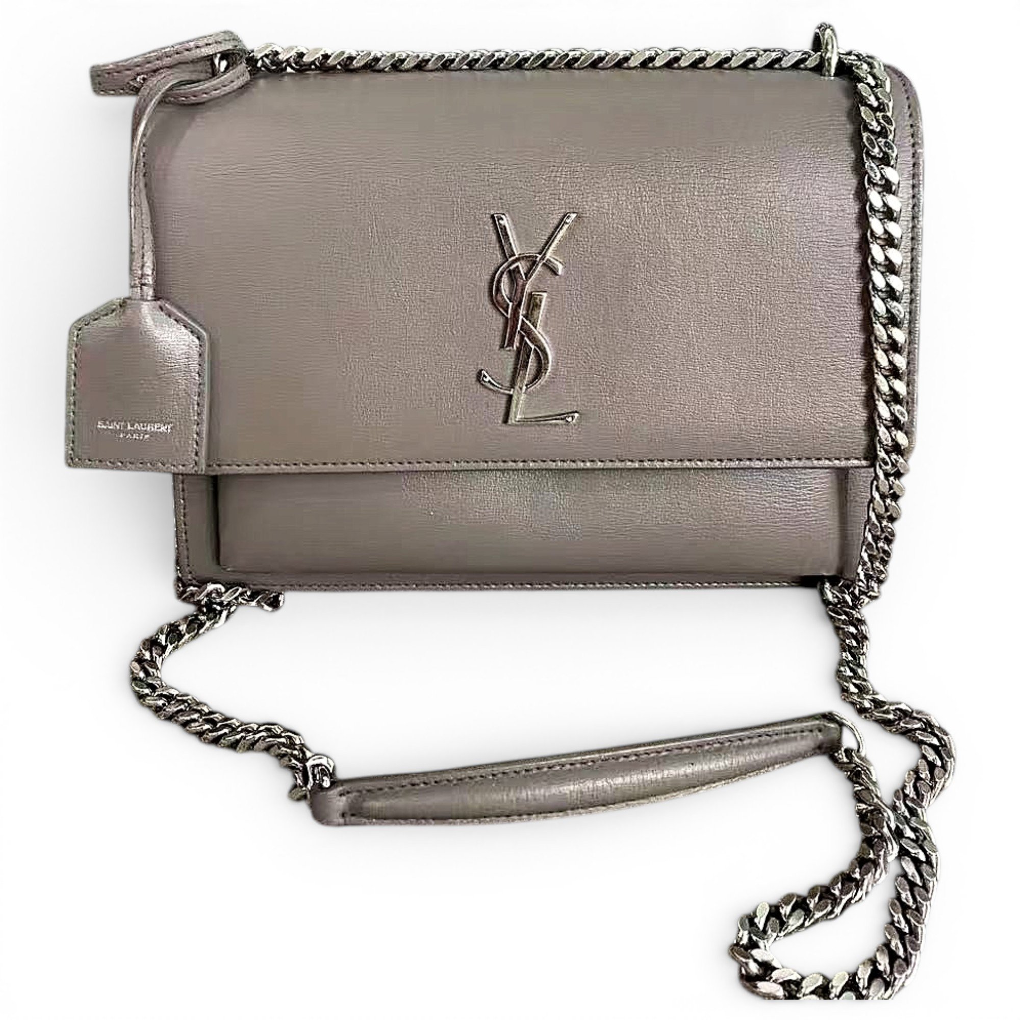 Sunset leather handbag