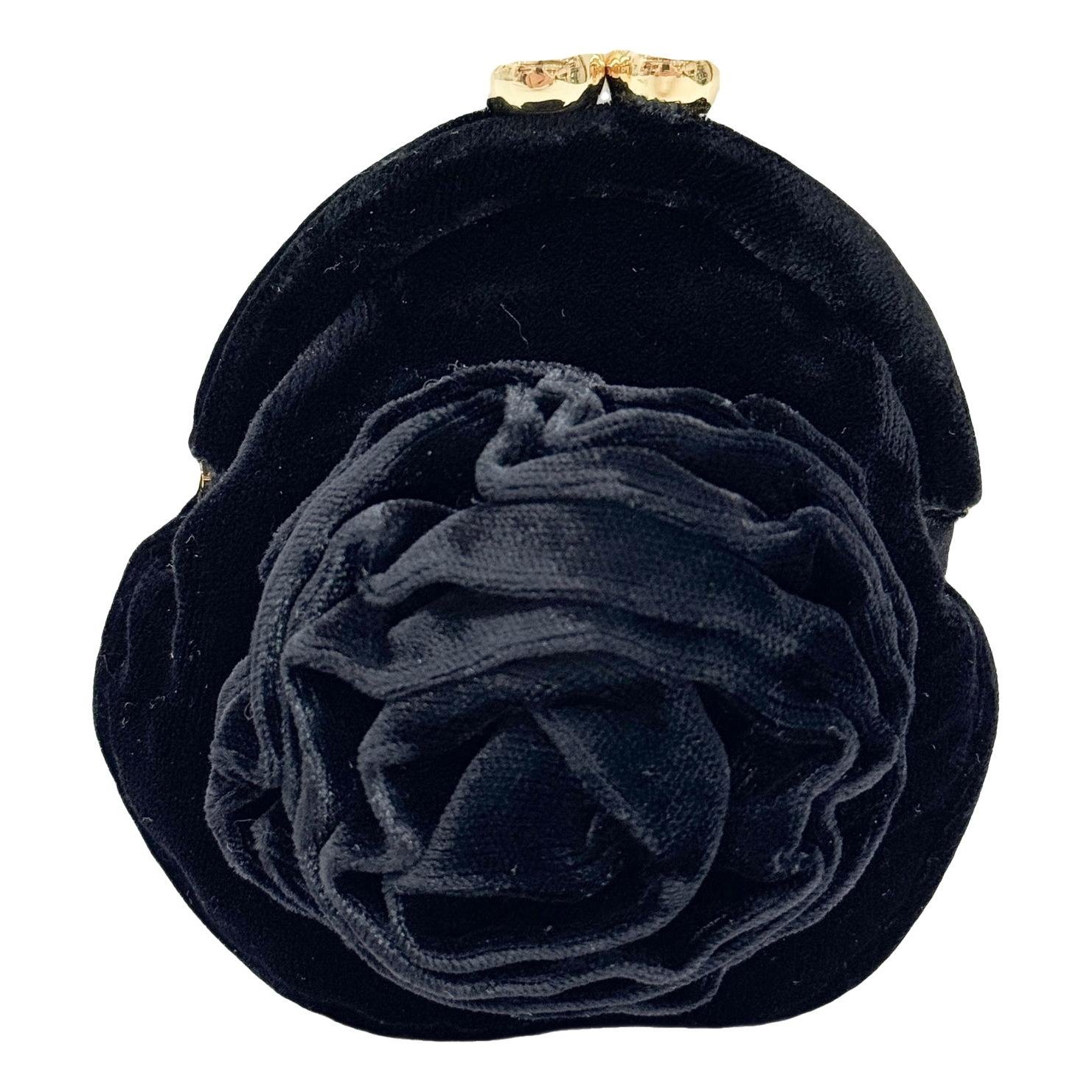 Velvet handbag