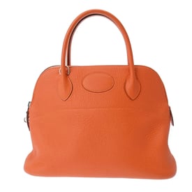 Hermes Bolide 31 Handbag Feu Clemence Leather 2014
