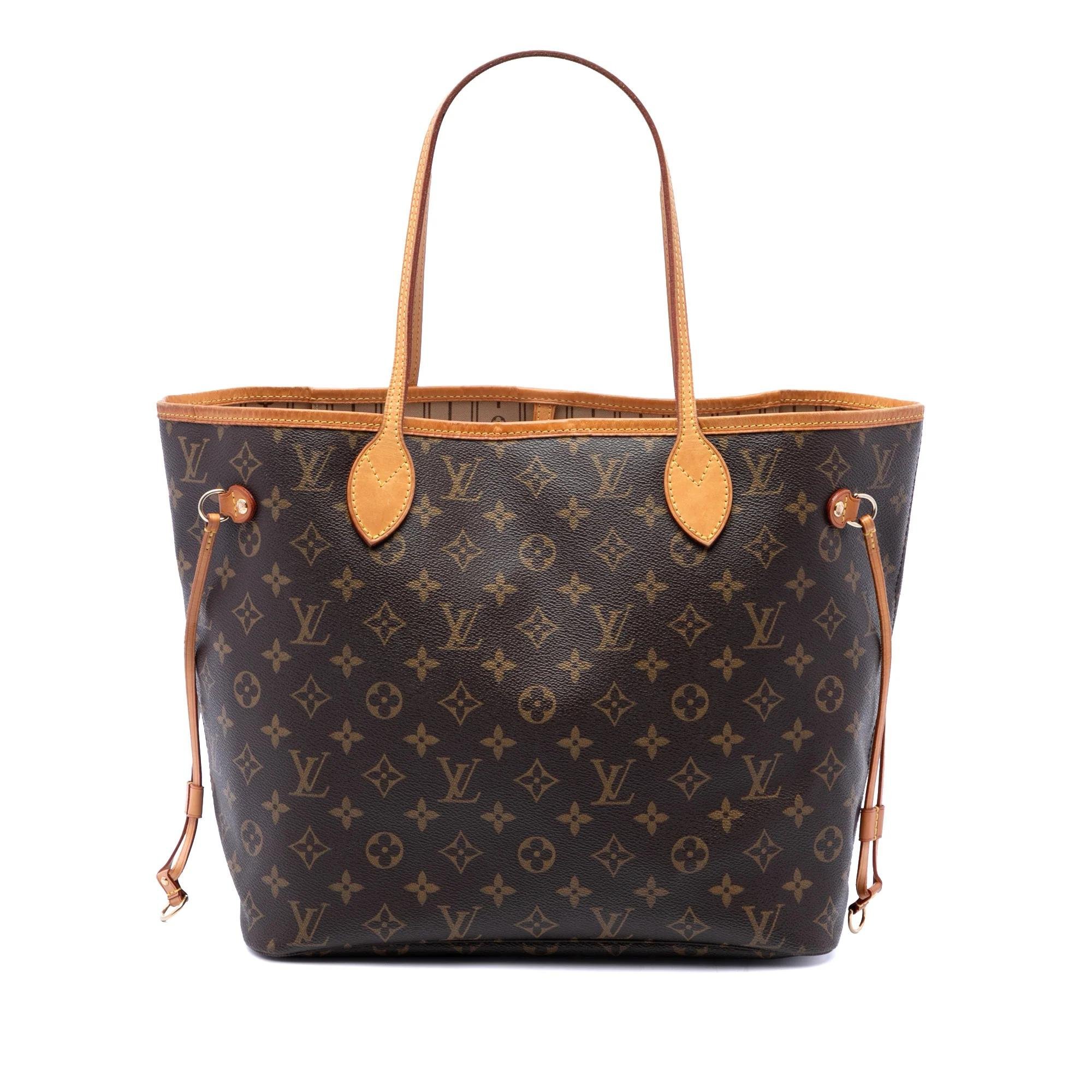 Neverfull leather handbag