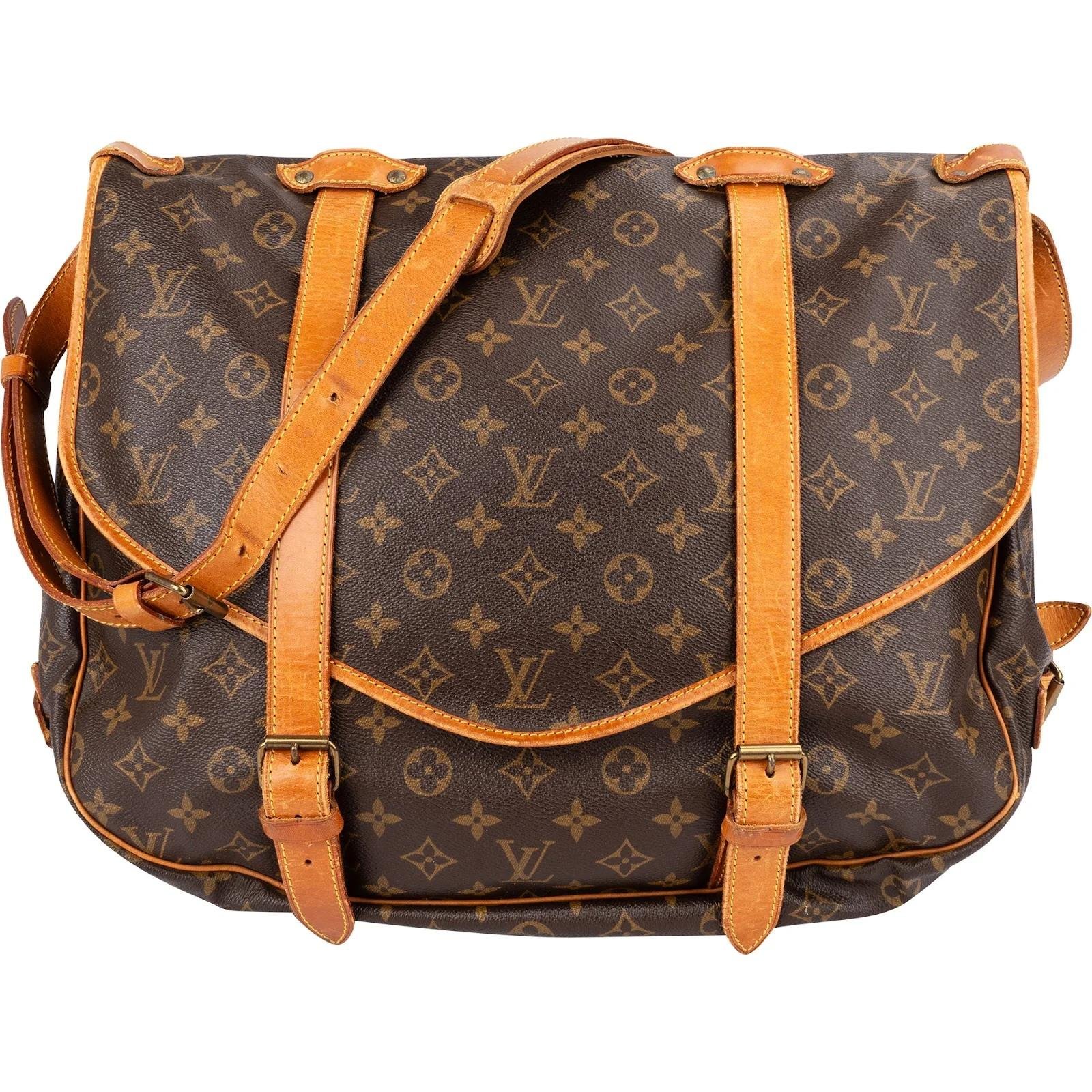 Saumur leather crossbody bag