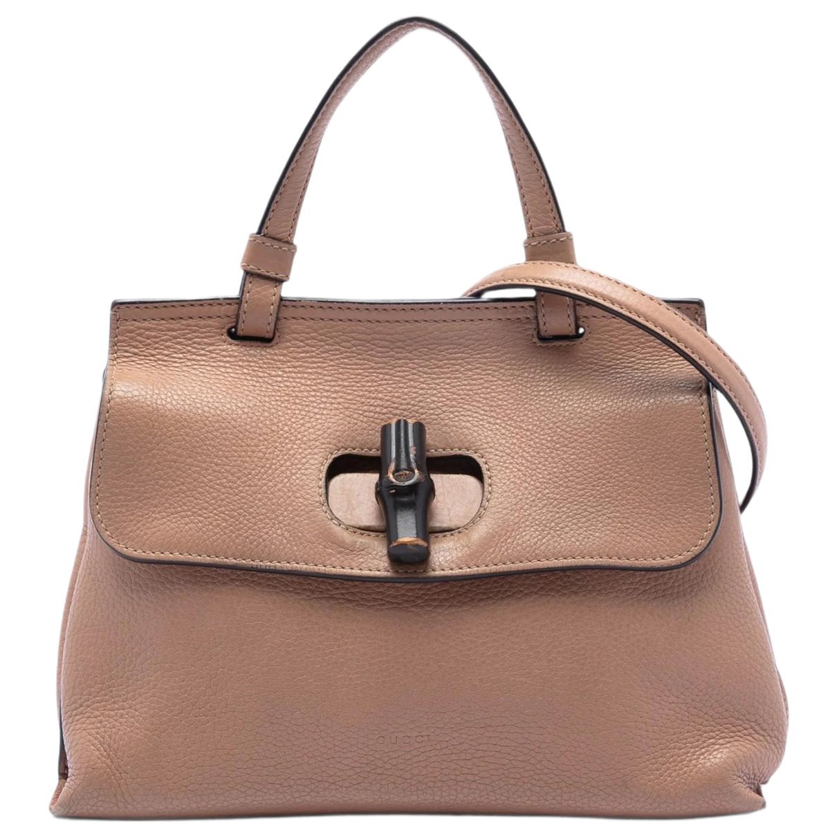 Bamboo leather satchel