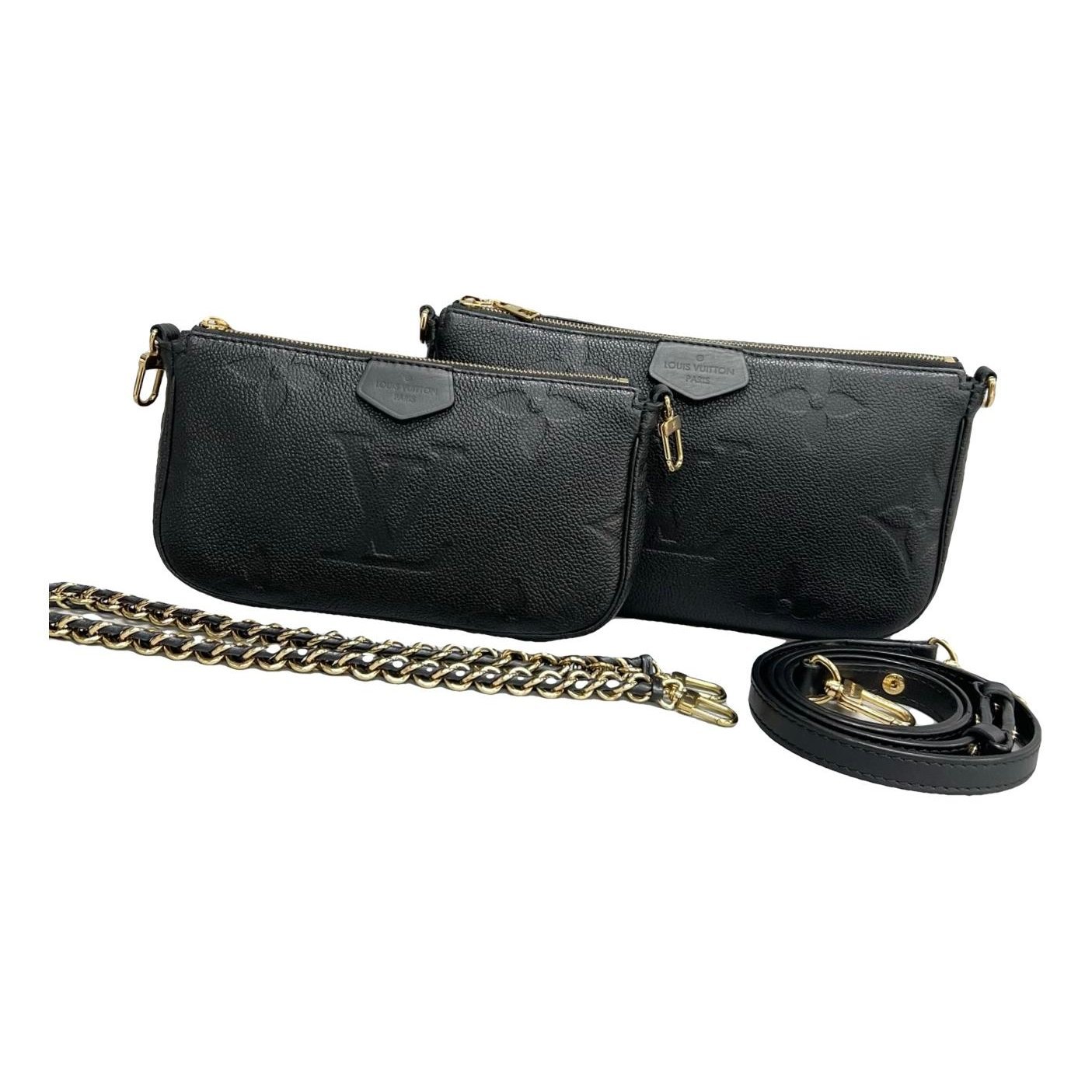 Multi Pochette Accessoires leather handbag
