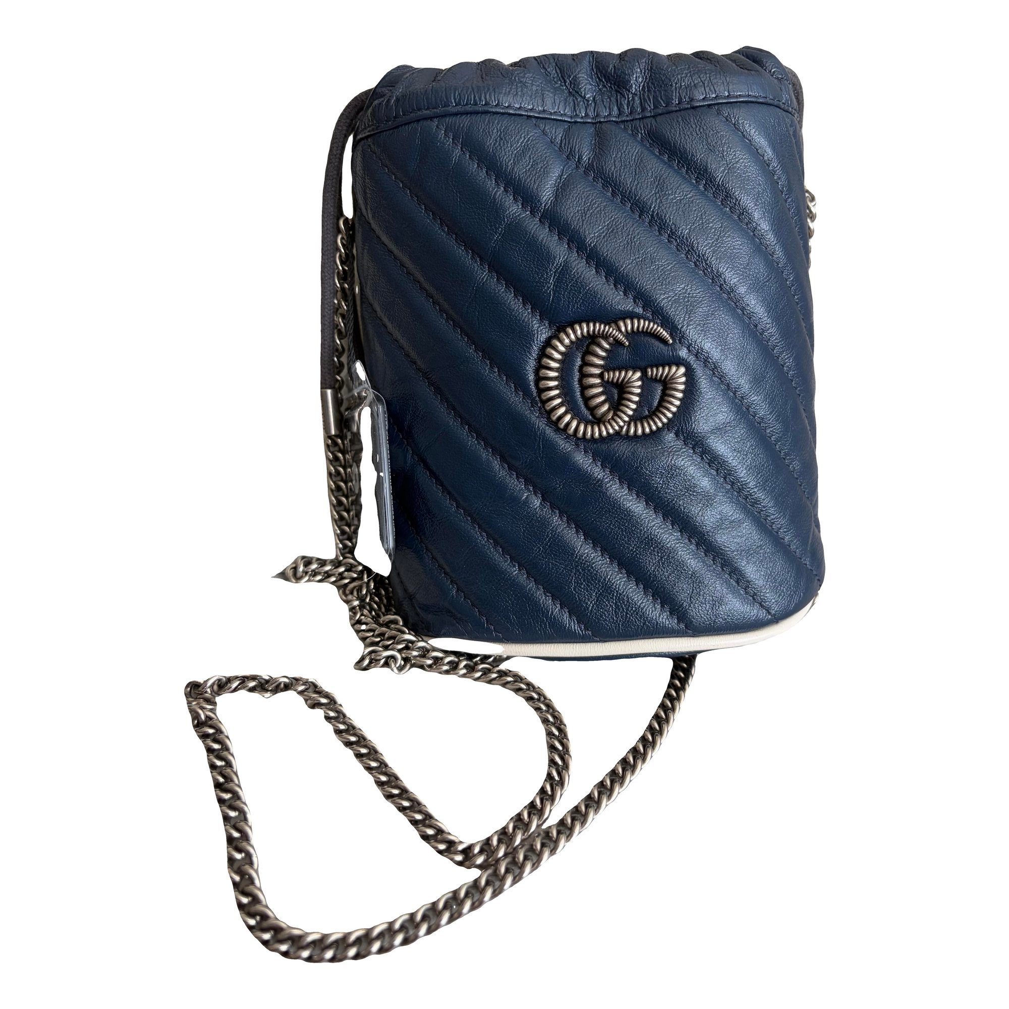 GG Marmont Bucket leather handbag