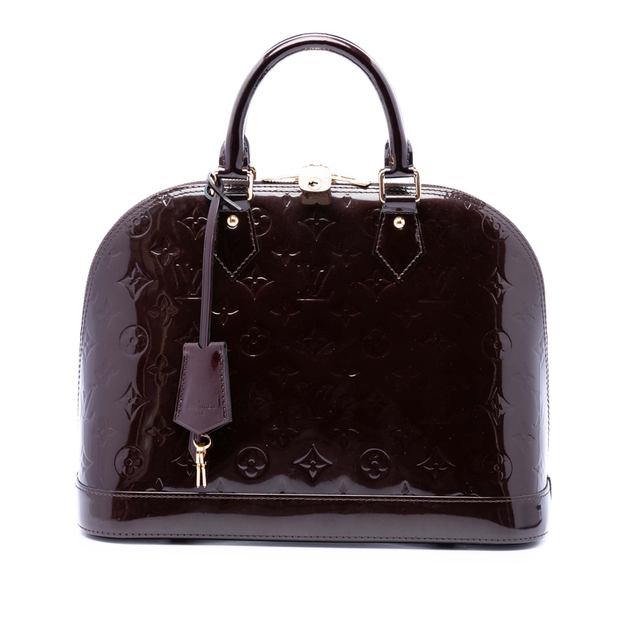 Alma leather handbag