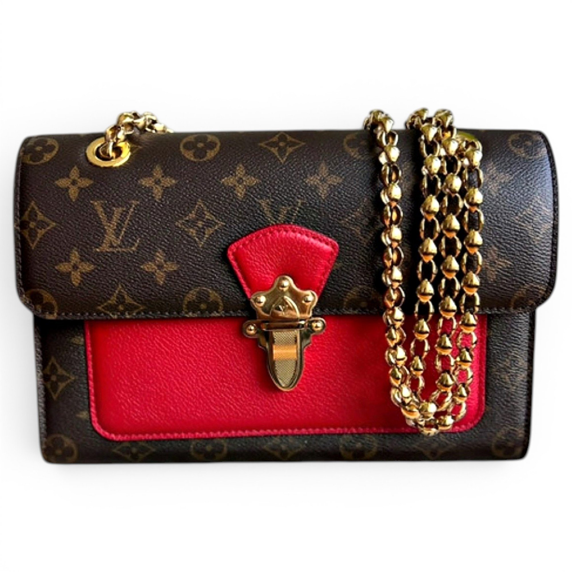 Victoire leather handbag