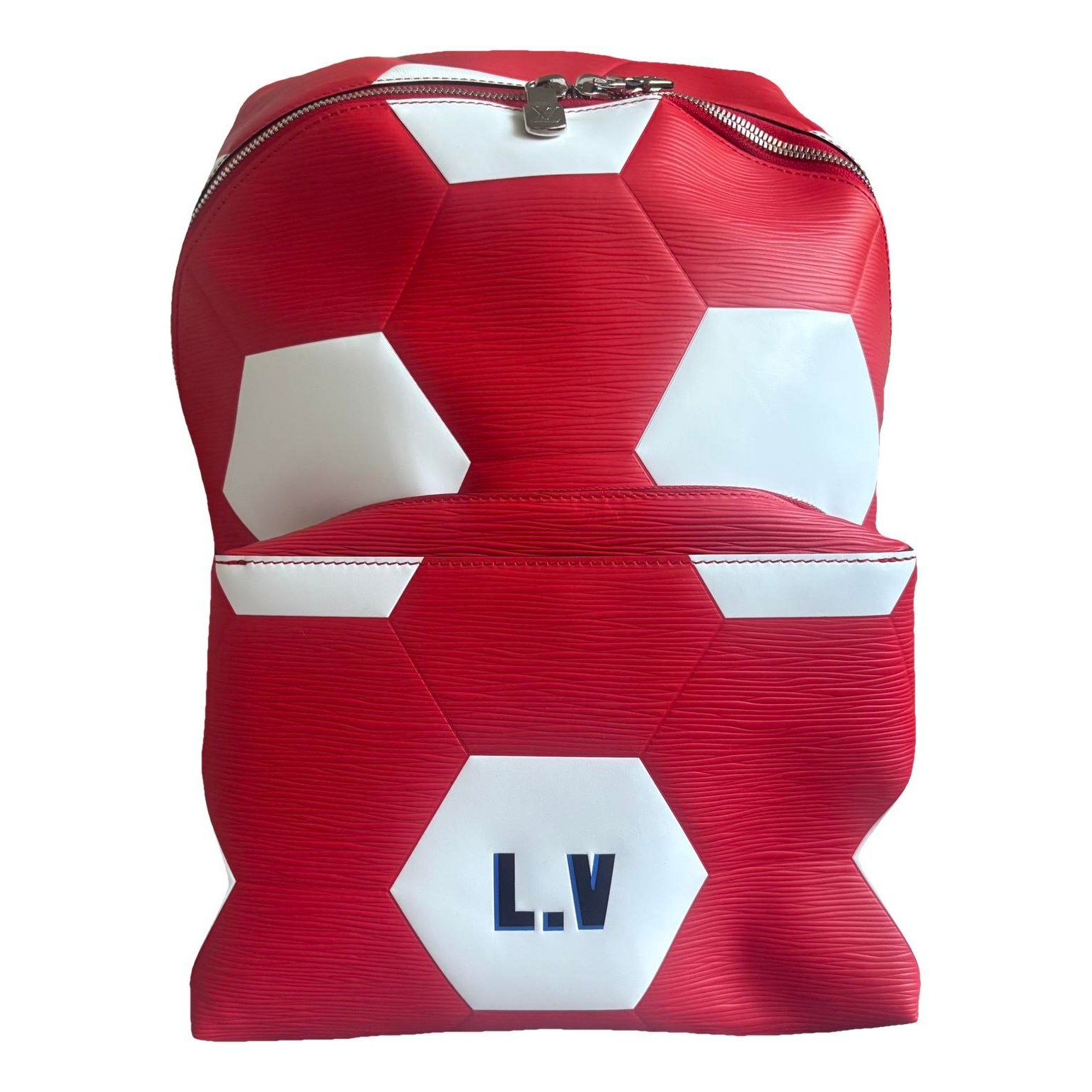 Leather backpack