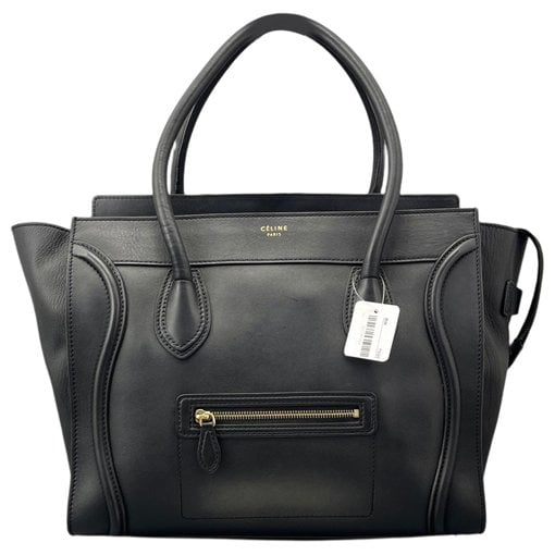 Luggage leather handbag