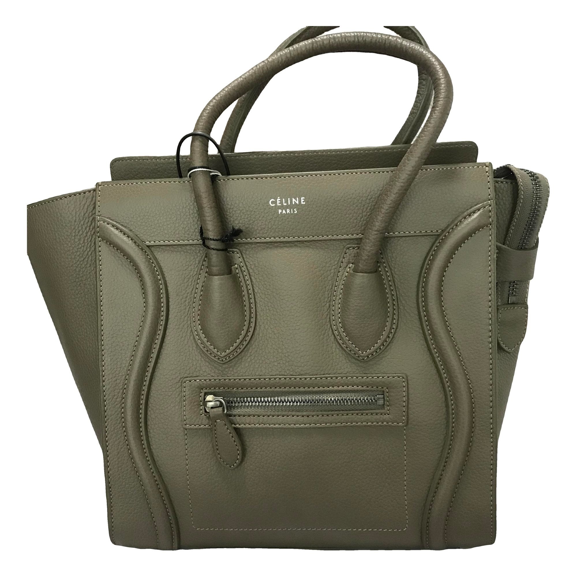 Luggage leather handbag