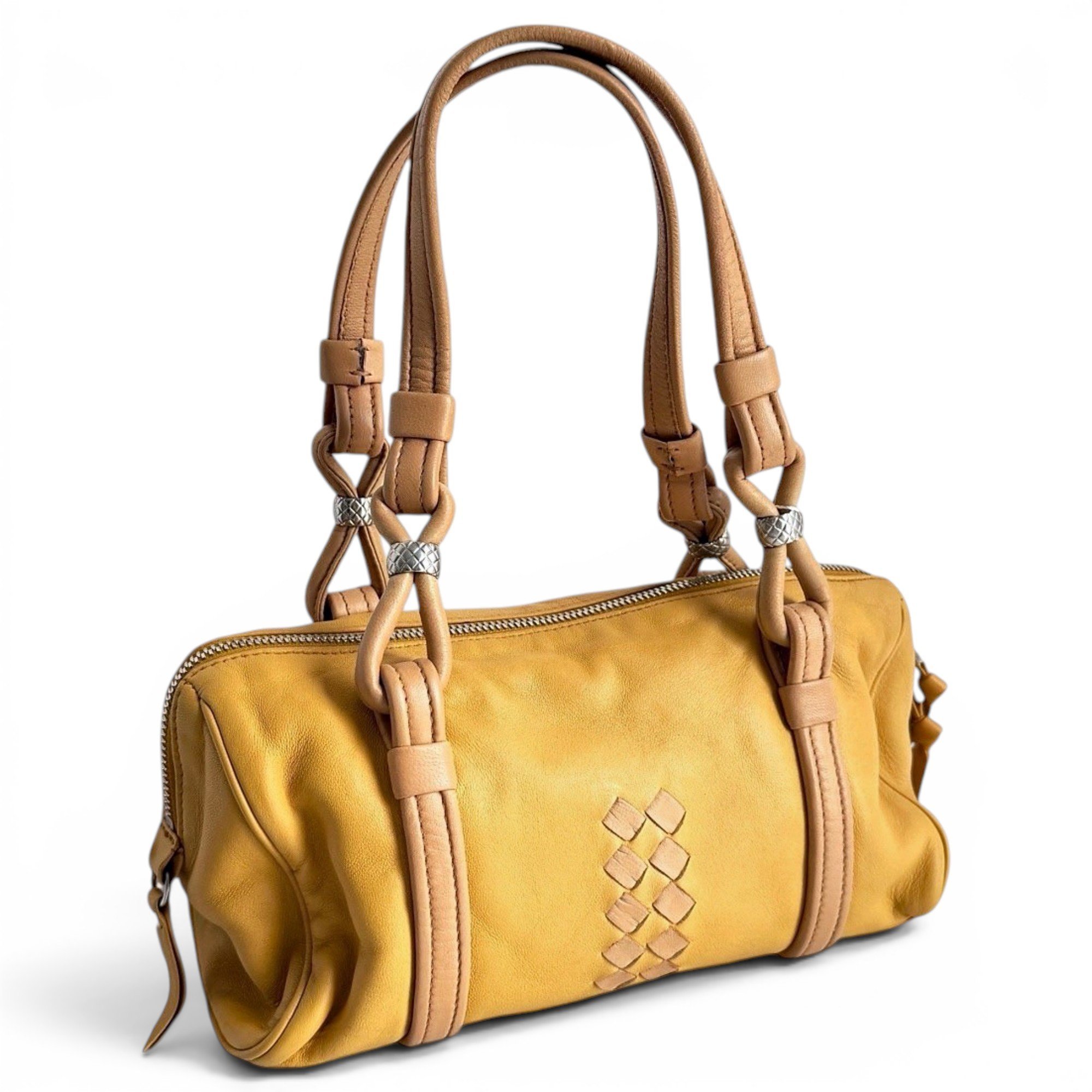 Leather handbag