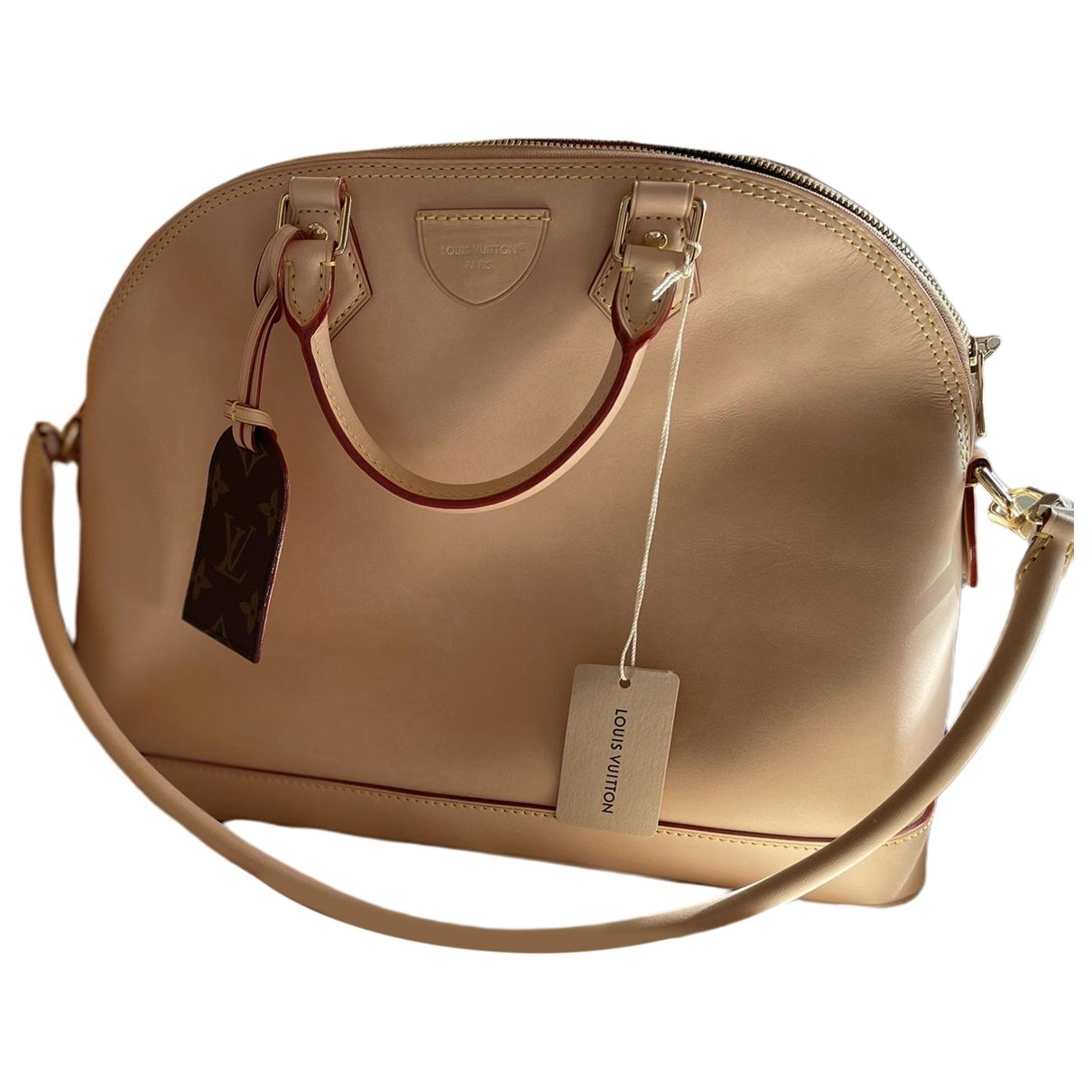 Alma leather handbag