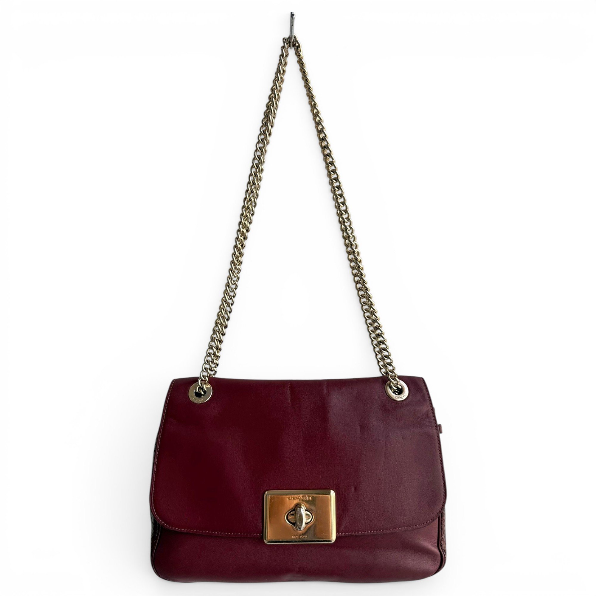 Leather handbag