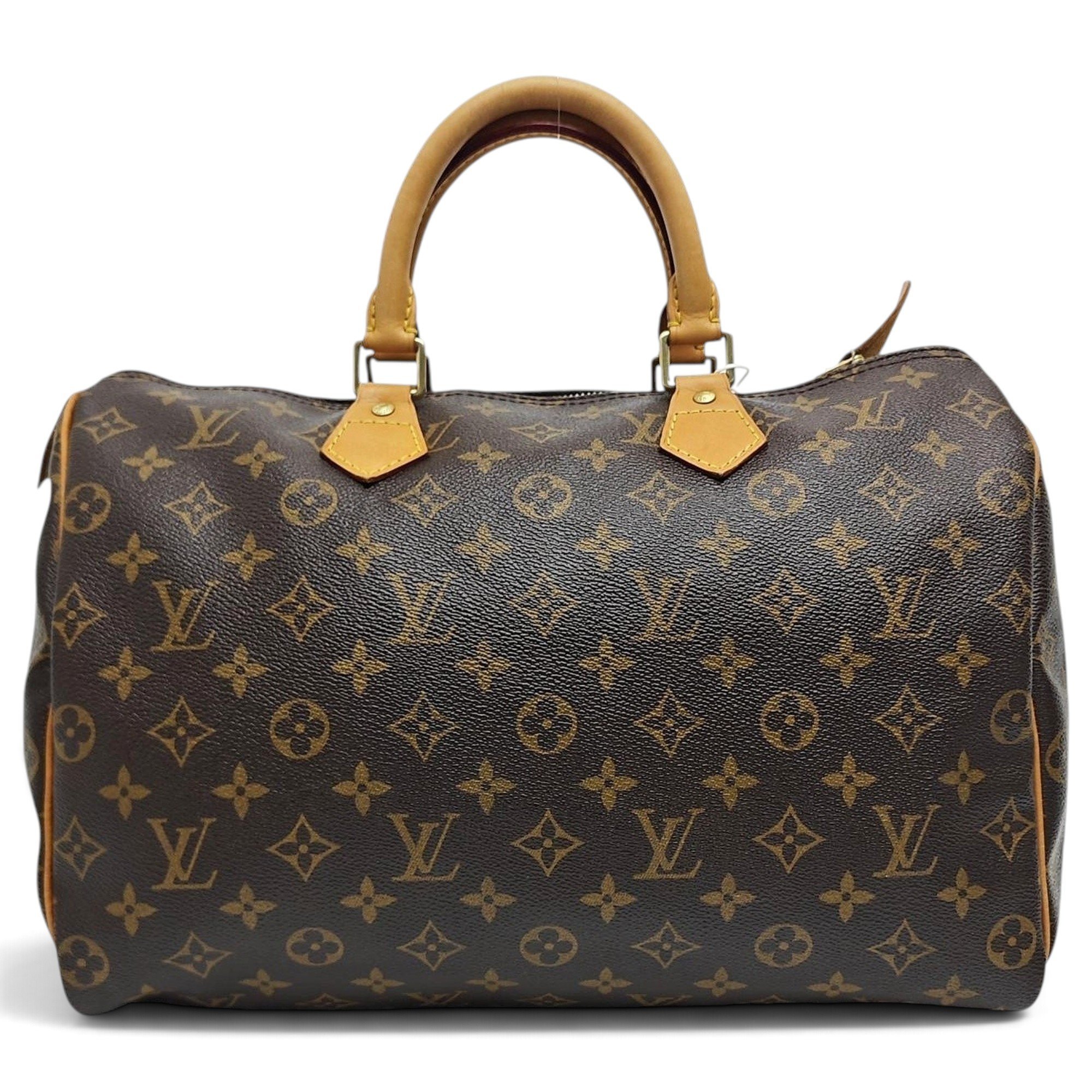 Nano Speedy / Mini HL leather handbag