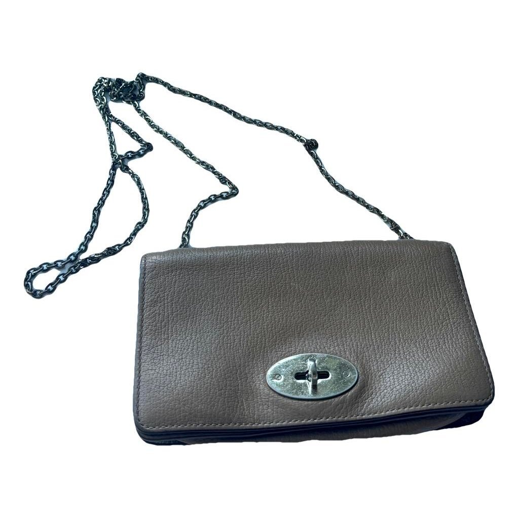 Mulberry Leather clutch bag