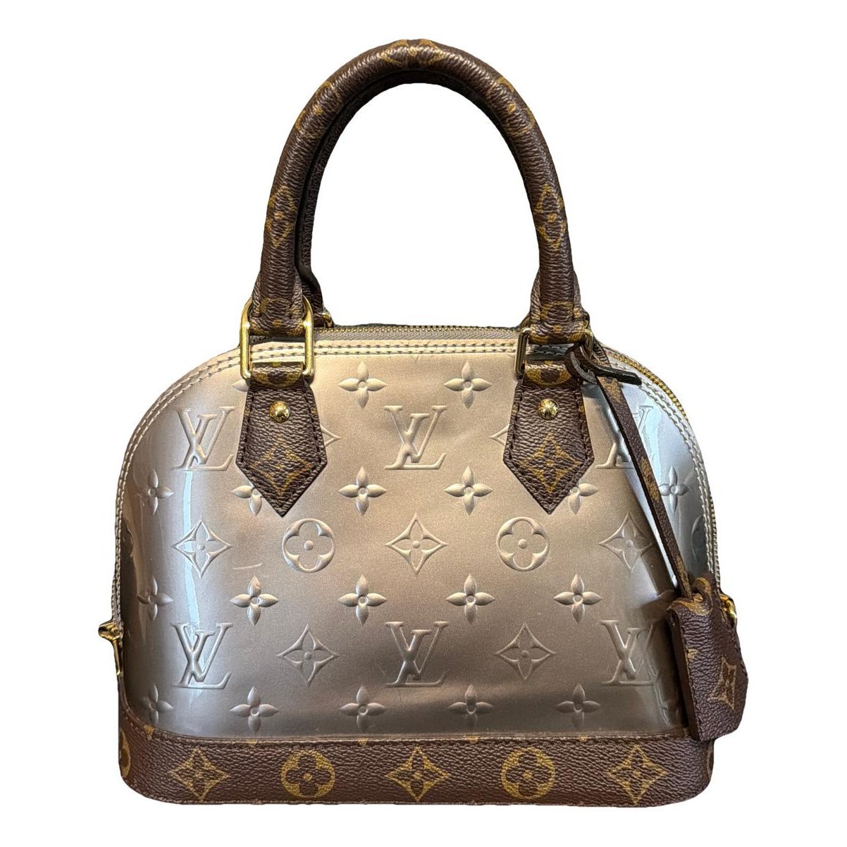 Alma BB patent leather handbag