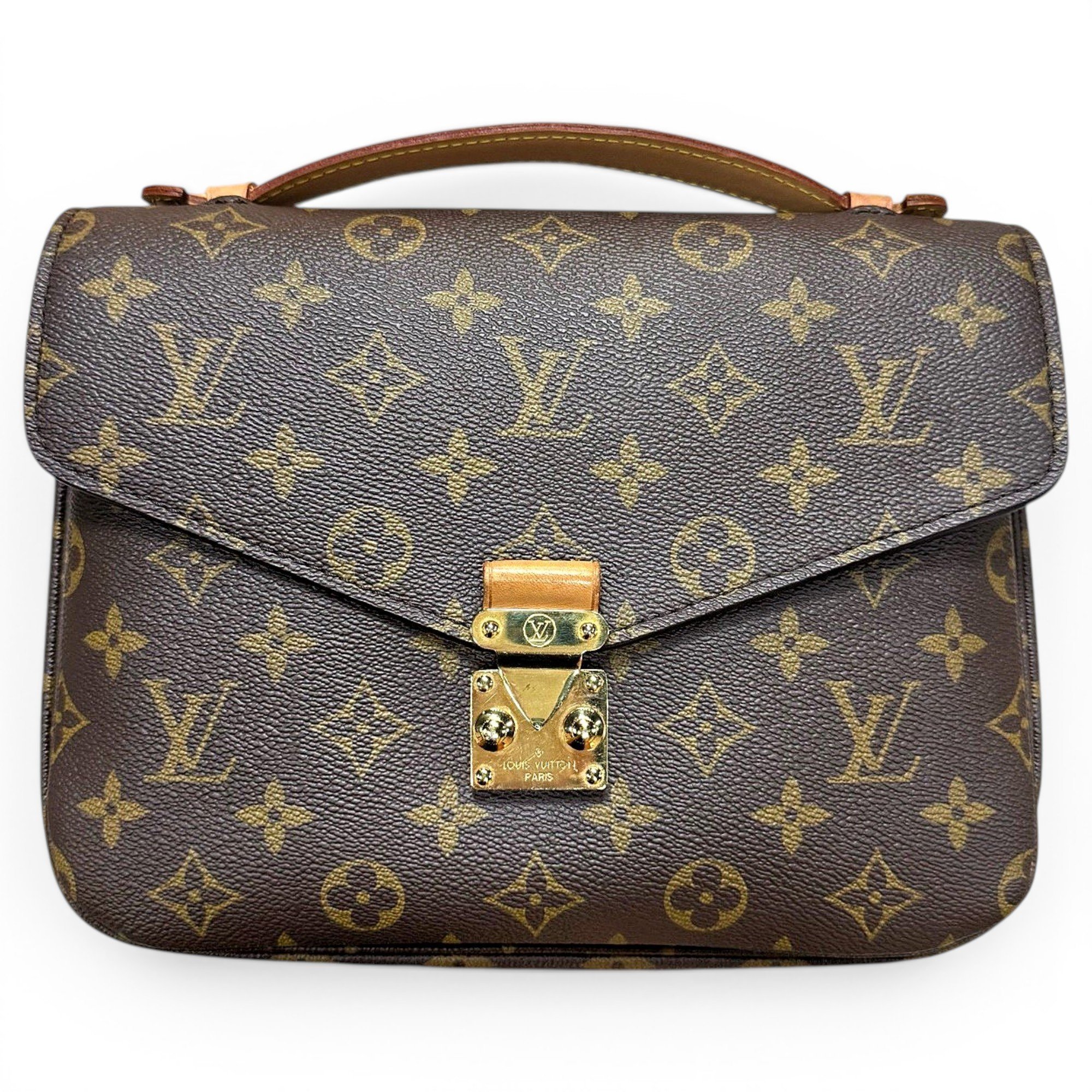 Metis leather satchel