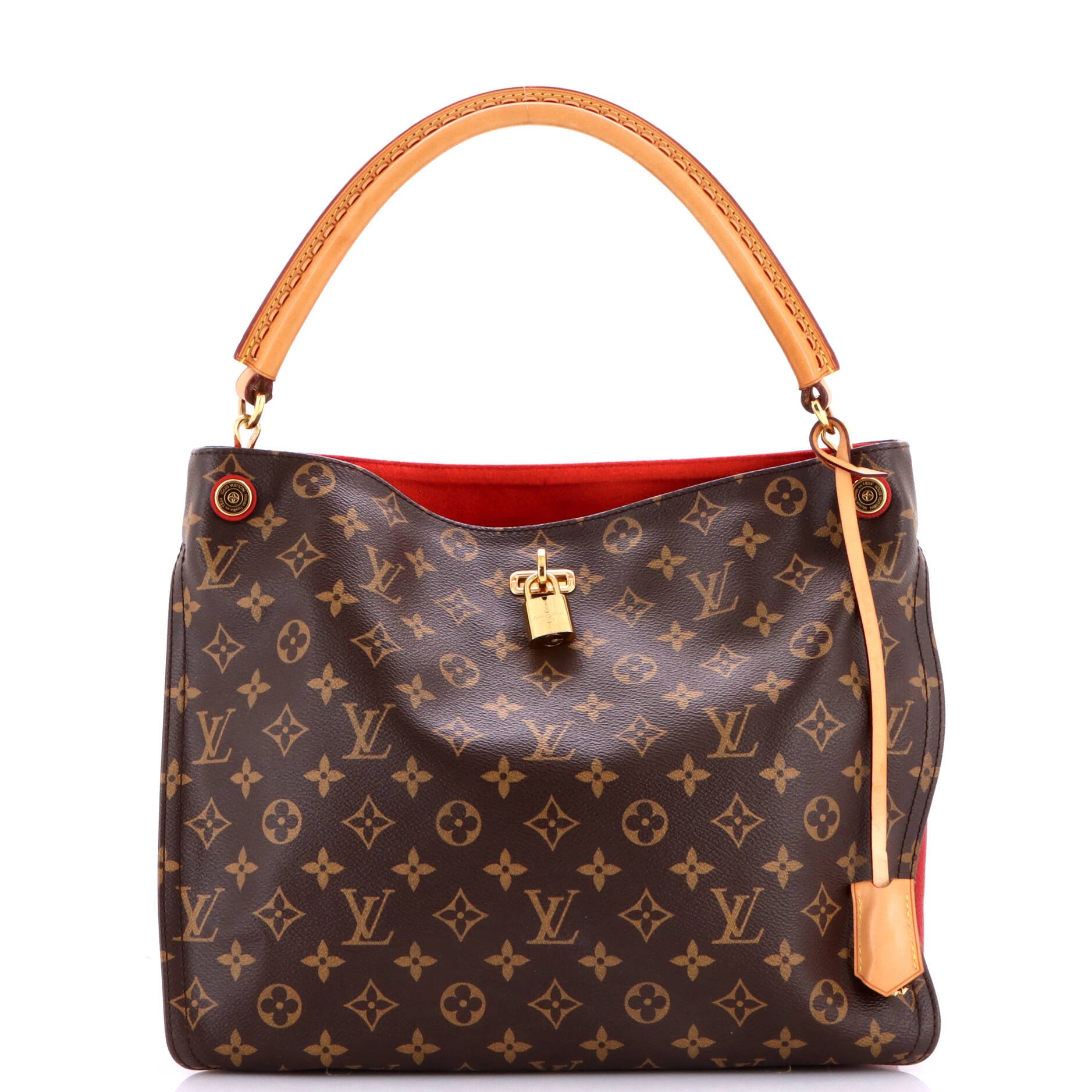 Gaia Handbag Monogram Canvas