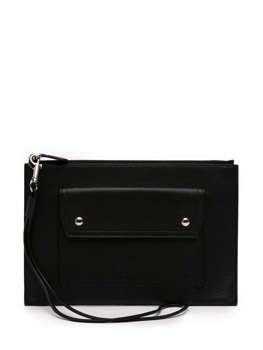 2018-2023 Leather Oscar Zip Pouch clutch bag
