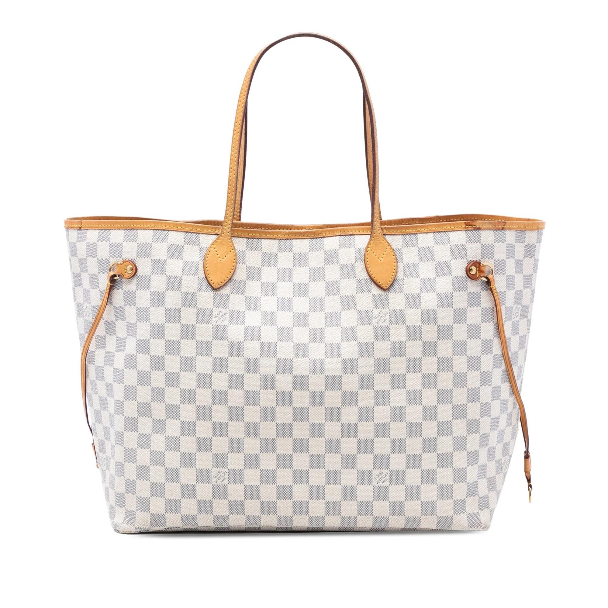Neverfull leather tote
