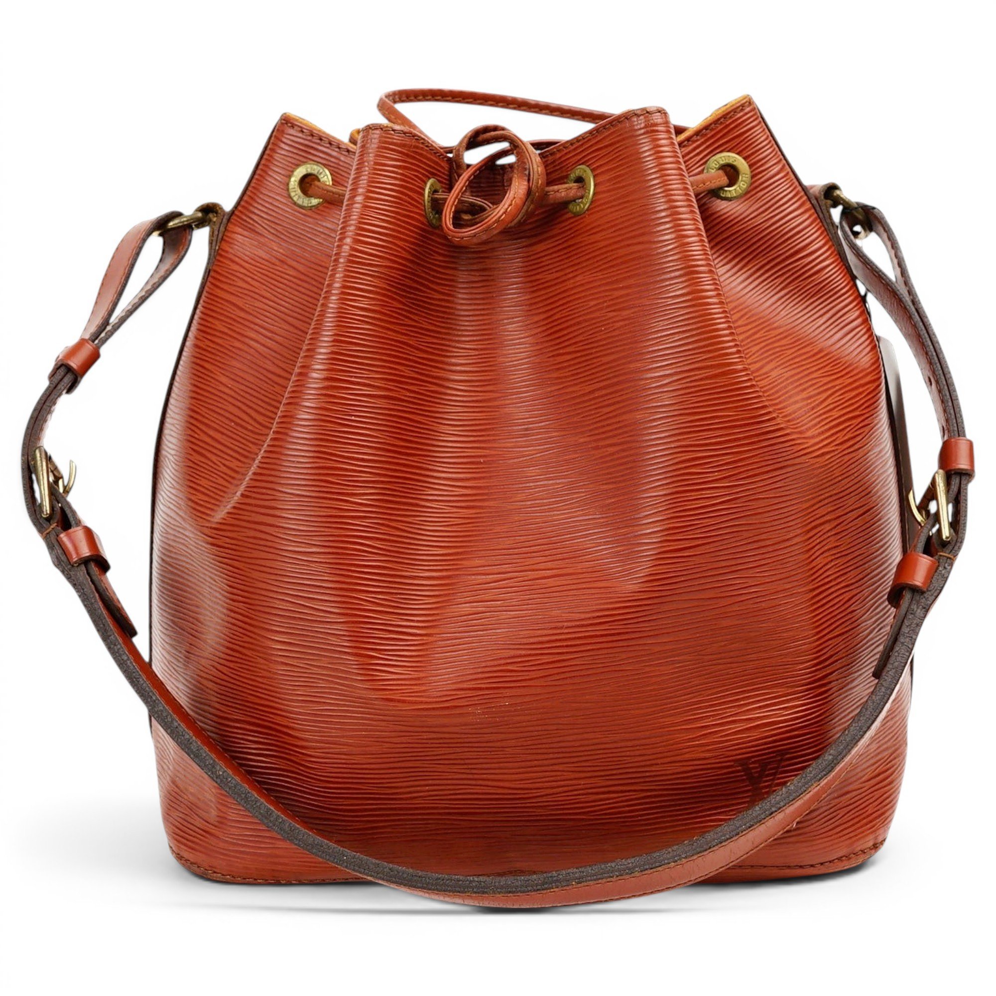 Poche Noé leather handbag