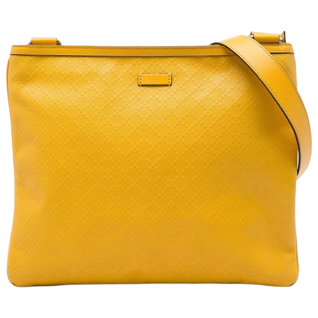 Gucci B leather crossbody bag
