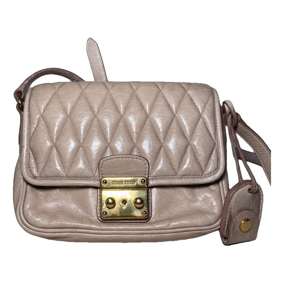 Vitello leather crossbody bag