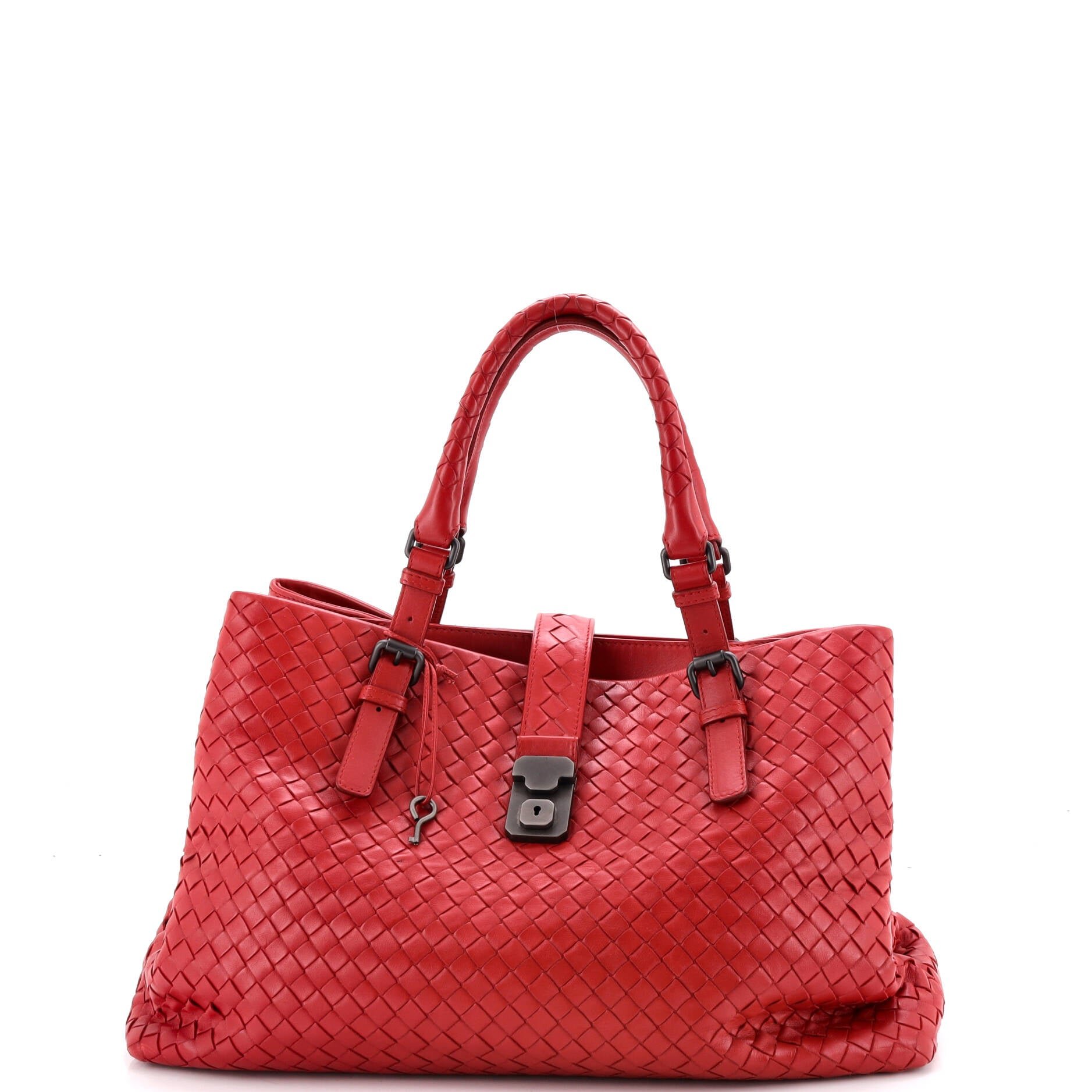 Roma Bag Intrecciato Nappa Medium