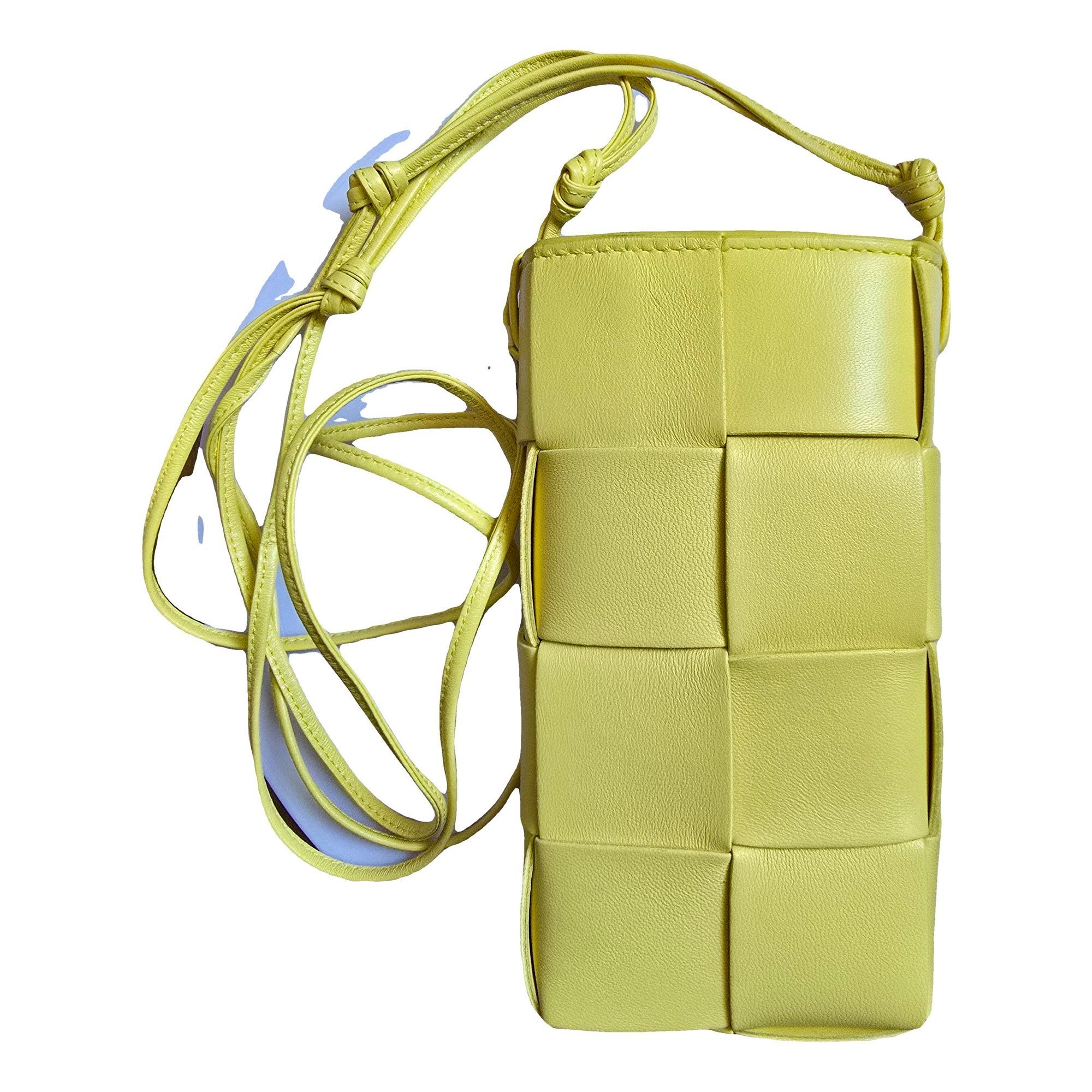 Cassette Bucket leather crossbody bag