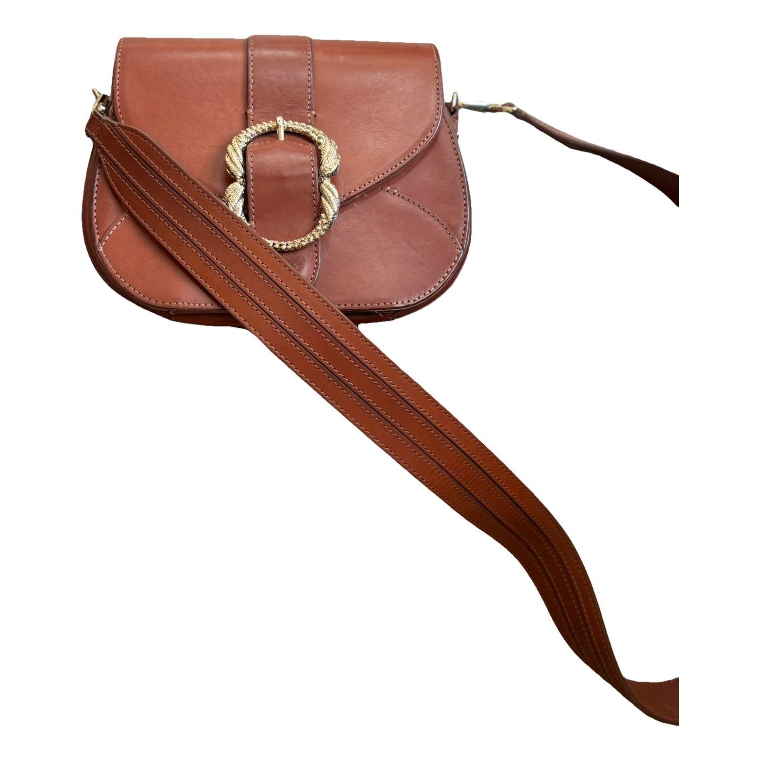 Leather crossbody bag