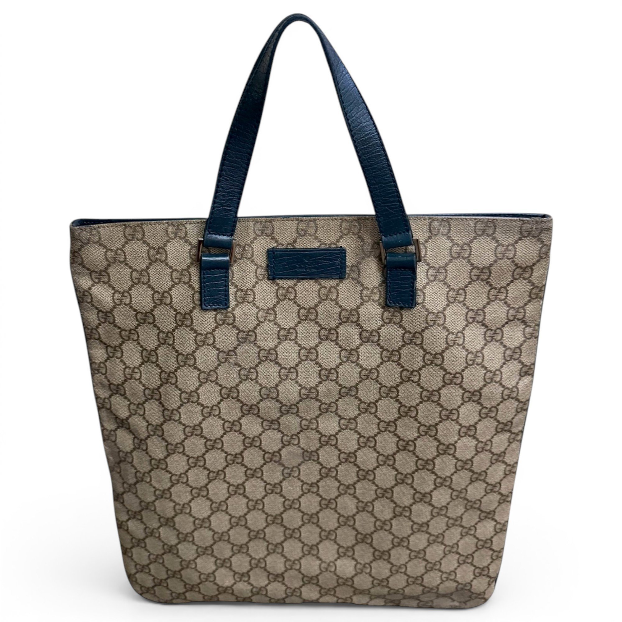 Leather tote