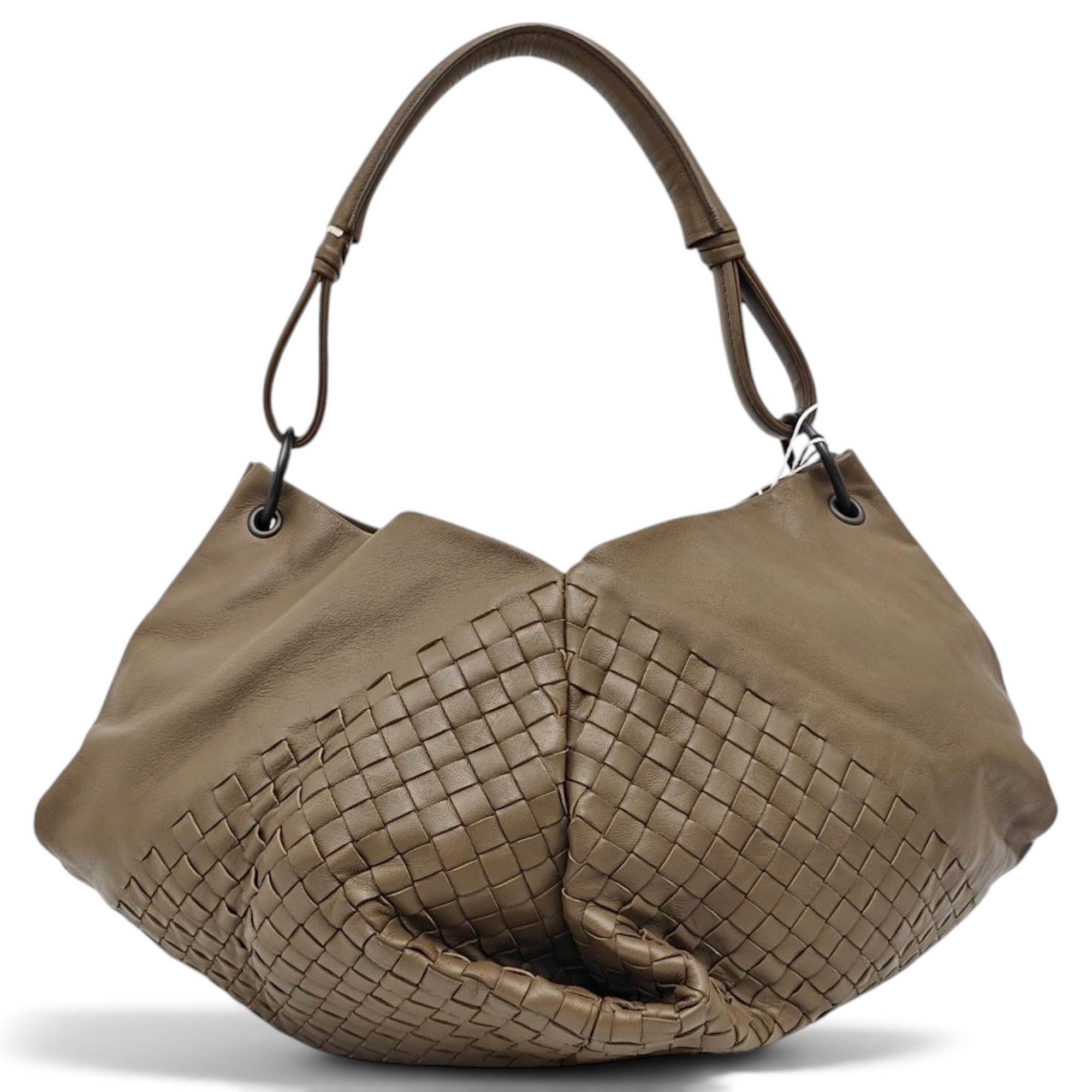 Leather tote