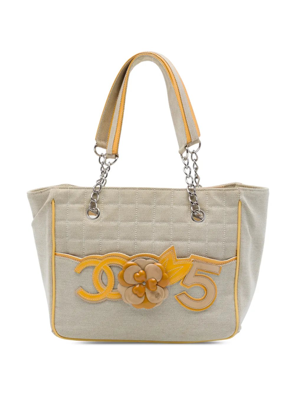 2005-2006 CC Chocolate Bar Canvas Camellia No. 5 tote bag