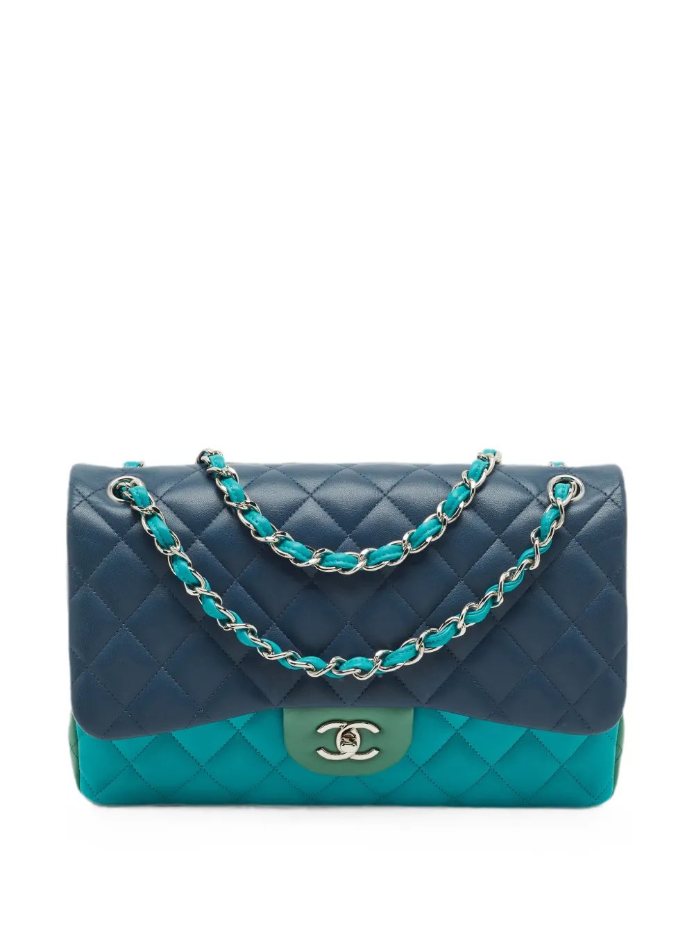 2016-2017 jumbo Double Flap shoulder bag