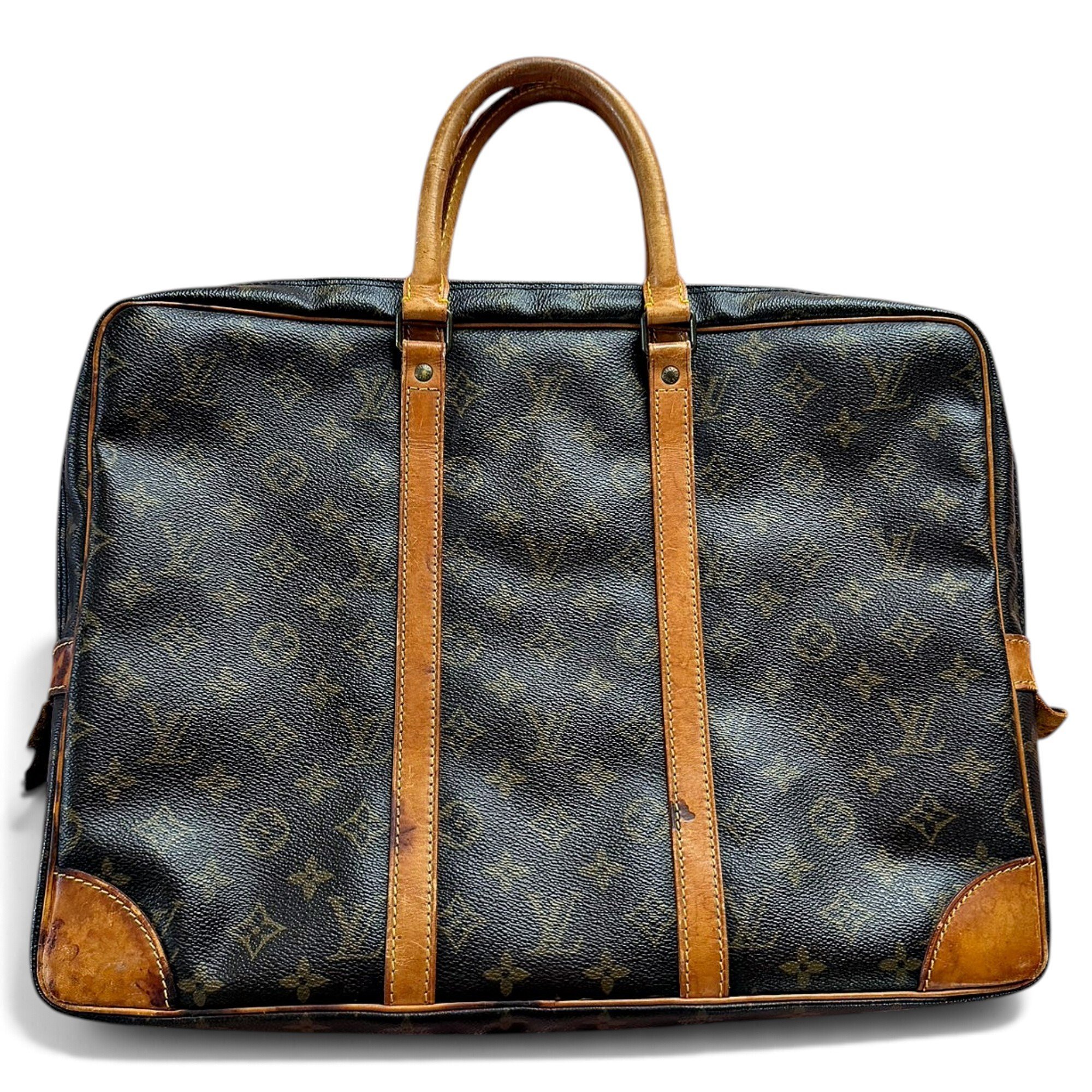 Vandam leather travel bag