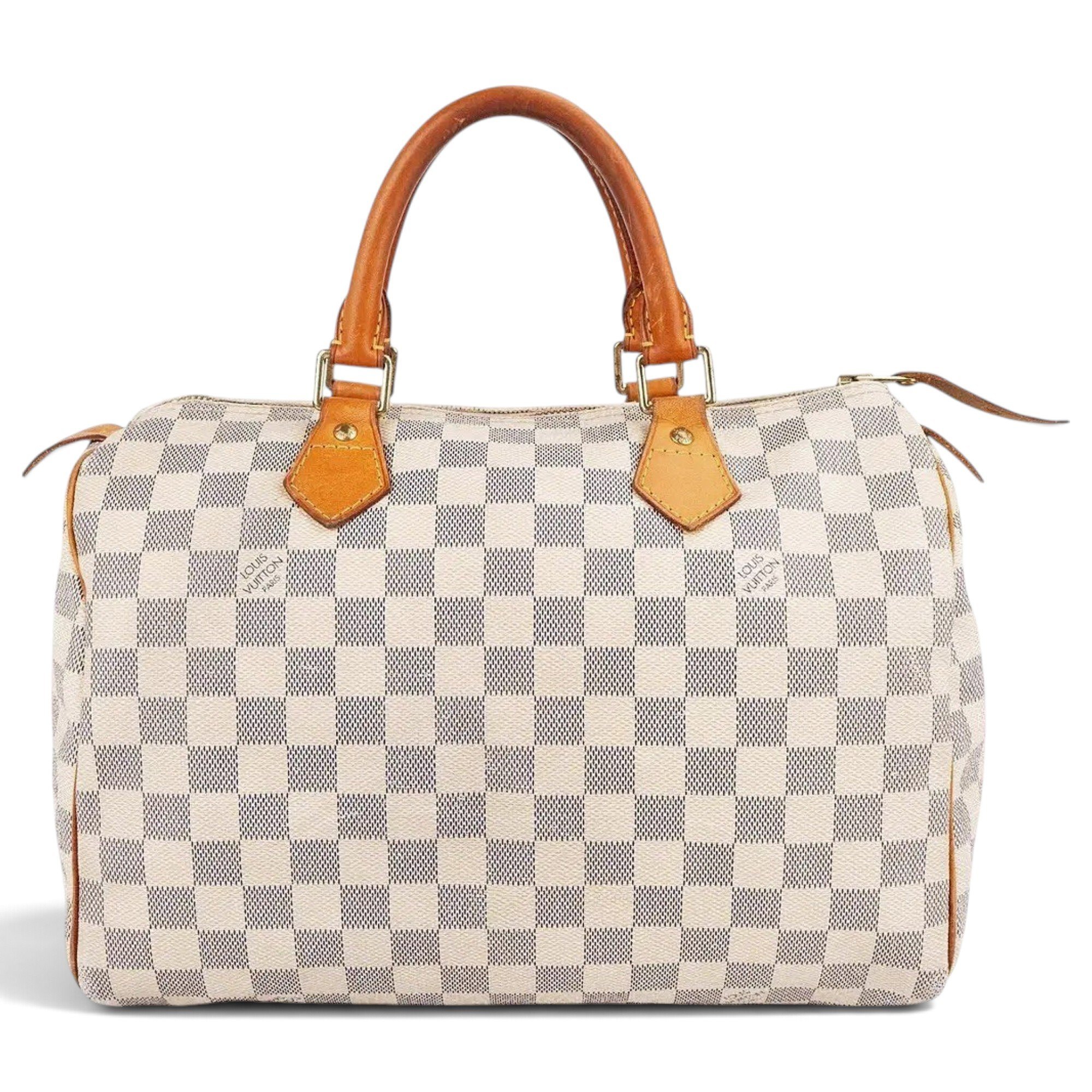 Speedy leather handbag