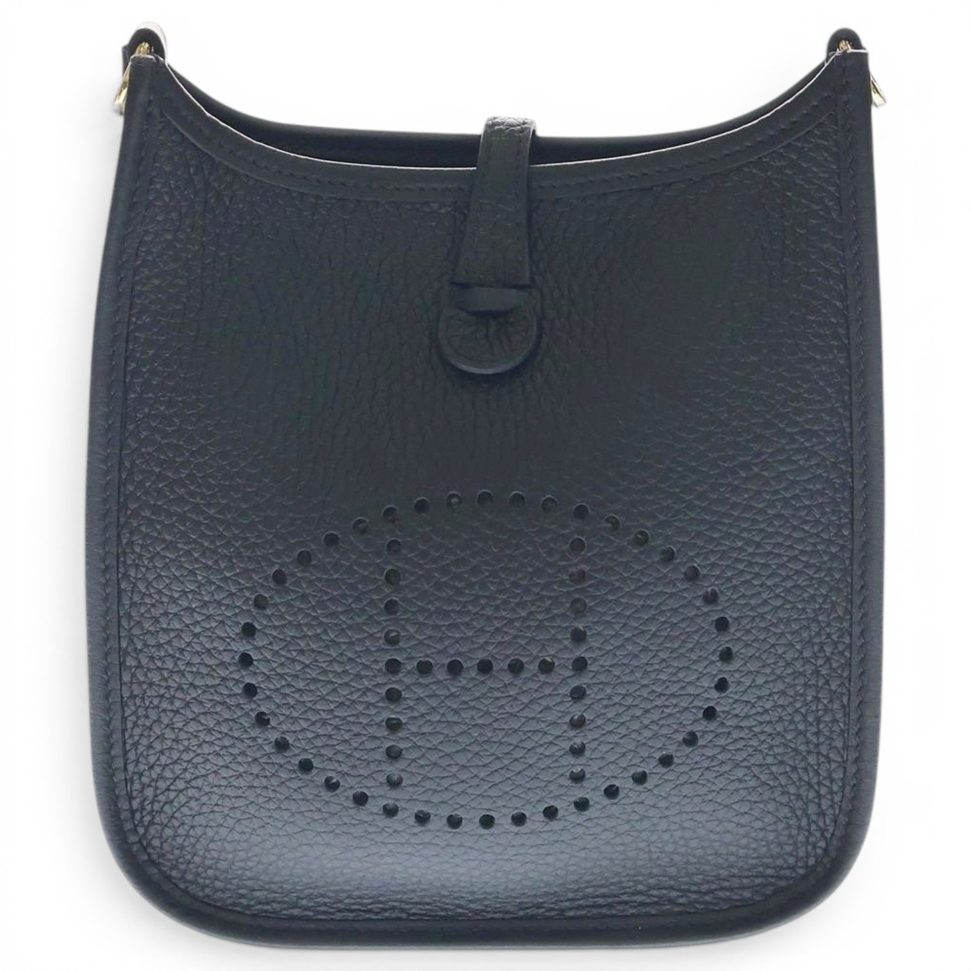 Evelyne leather handbag