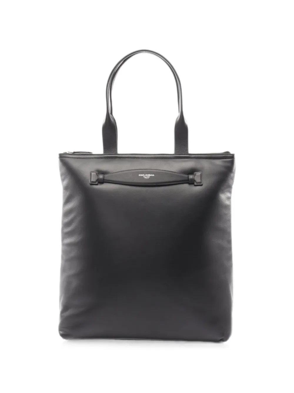 Dolce & Gabbana 20s calf leather tote bag