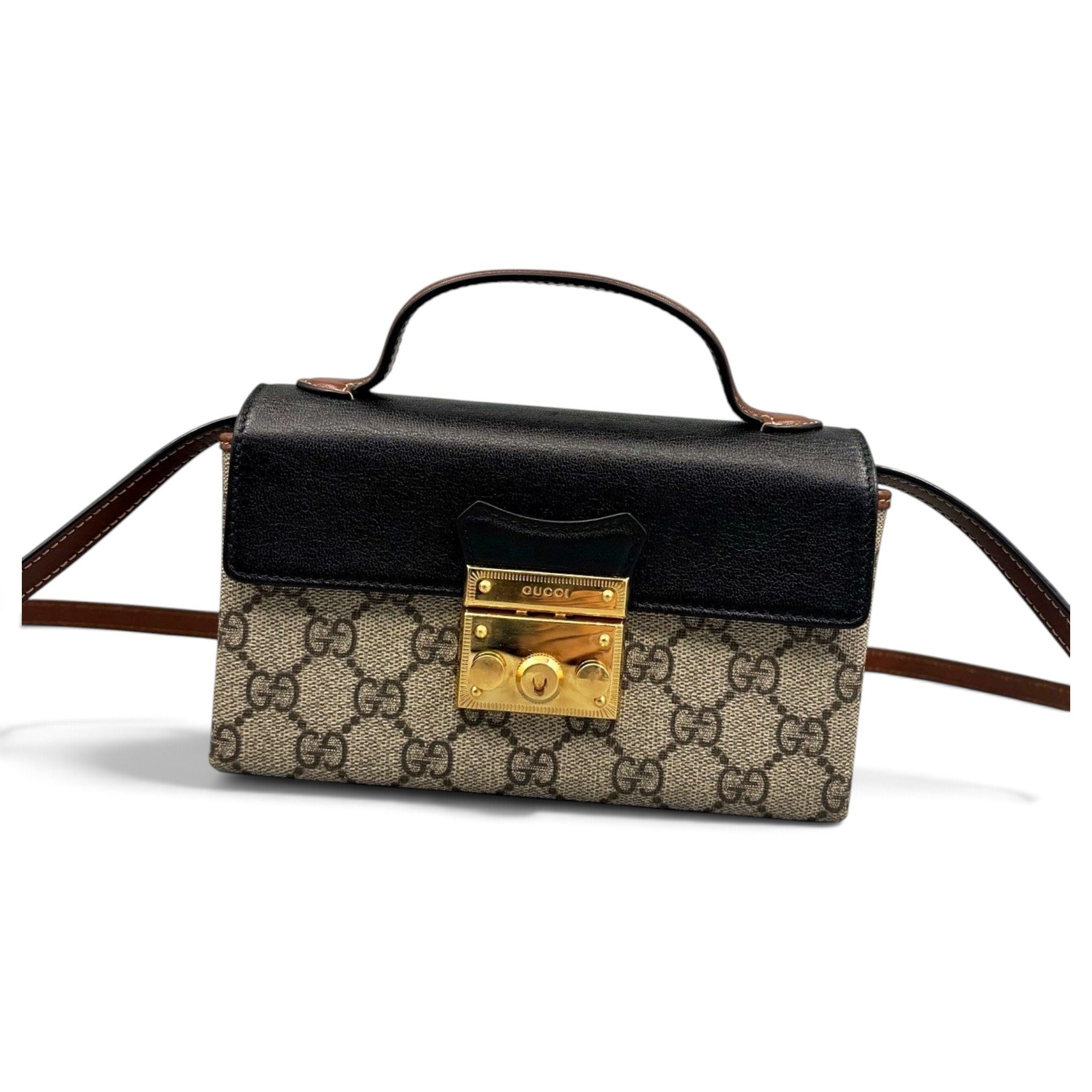 Padlock cloth handbag