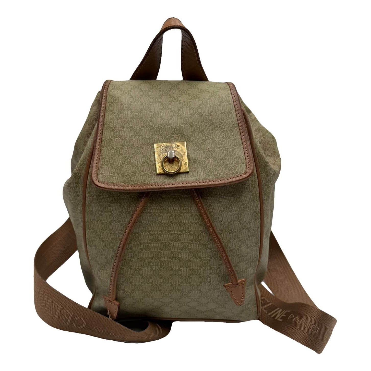 Folco leather backpack