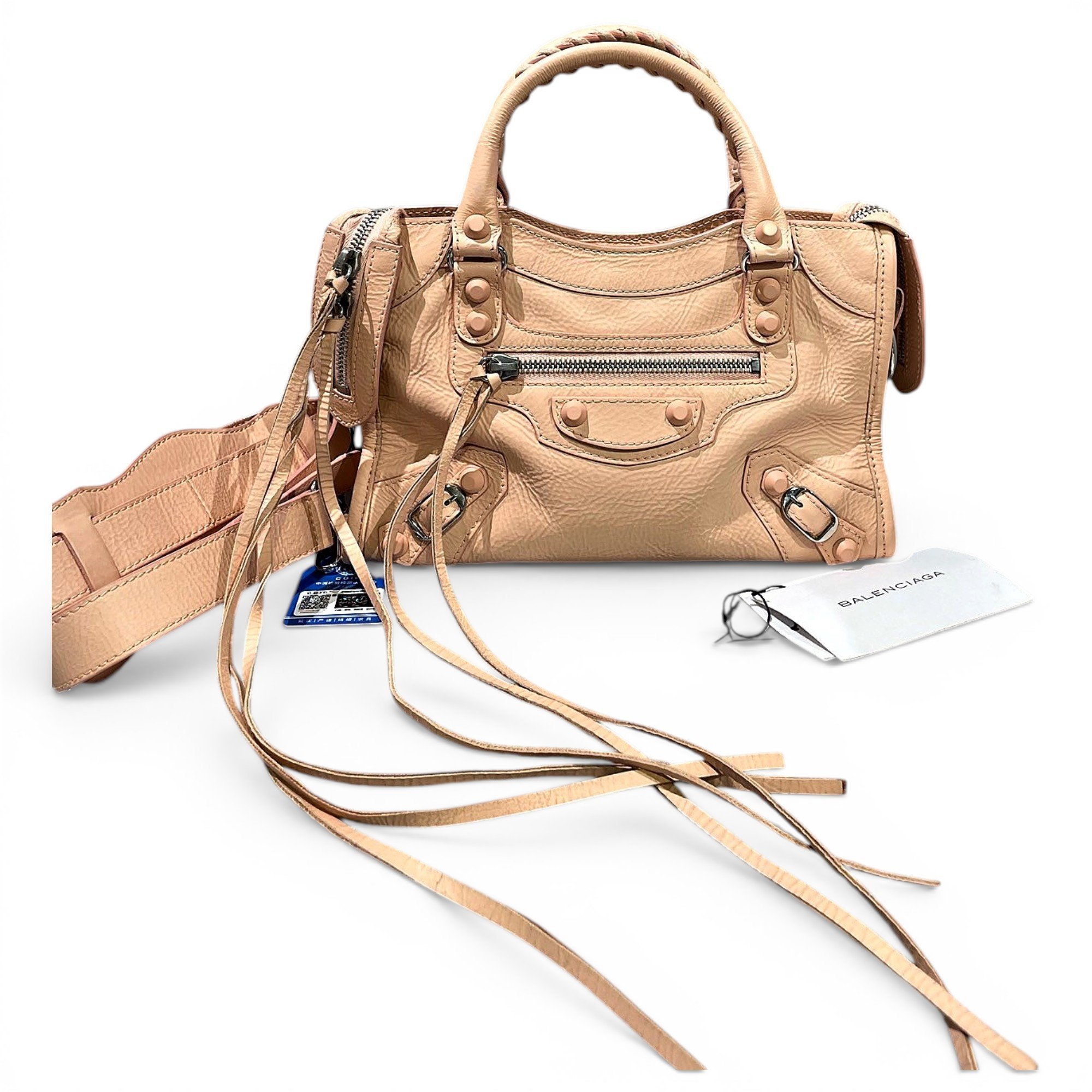 Balenciaga City leather handbag