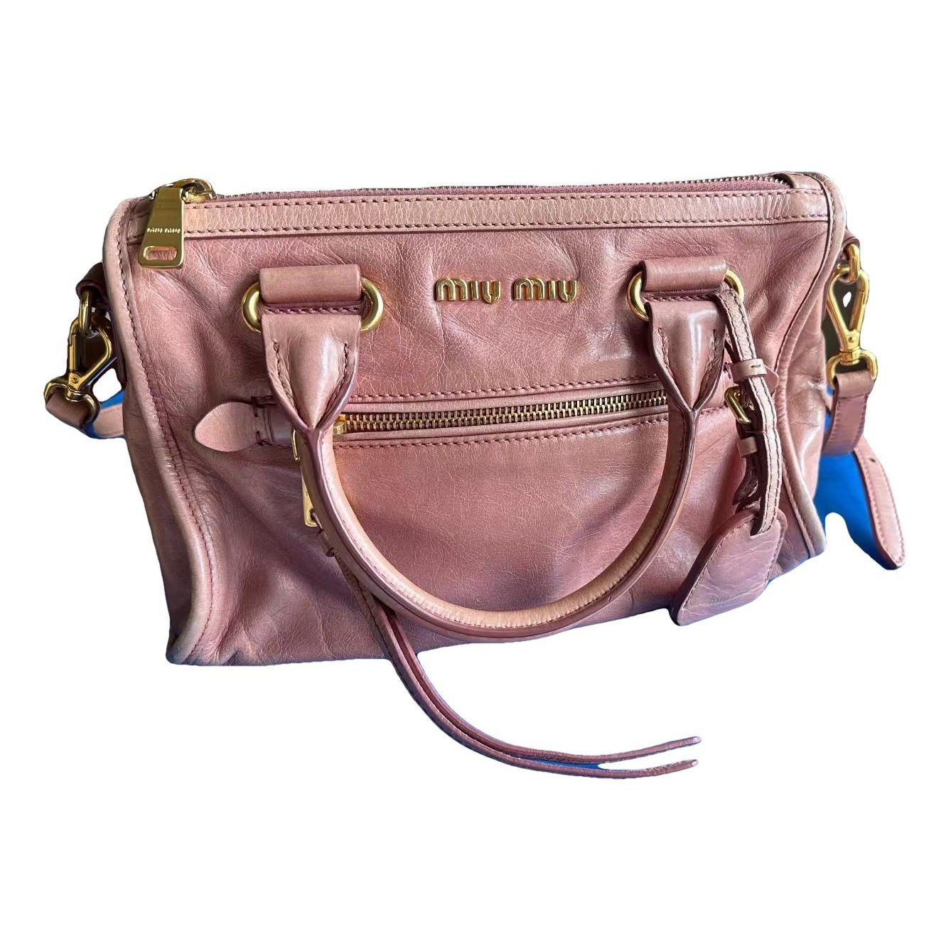 Leather handbag