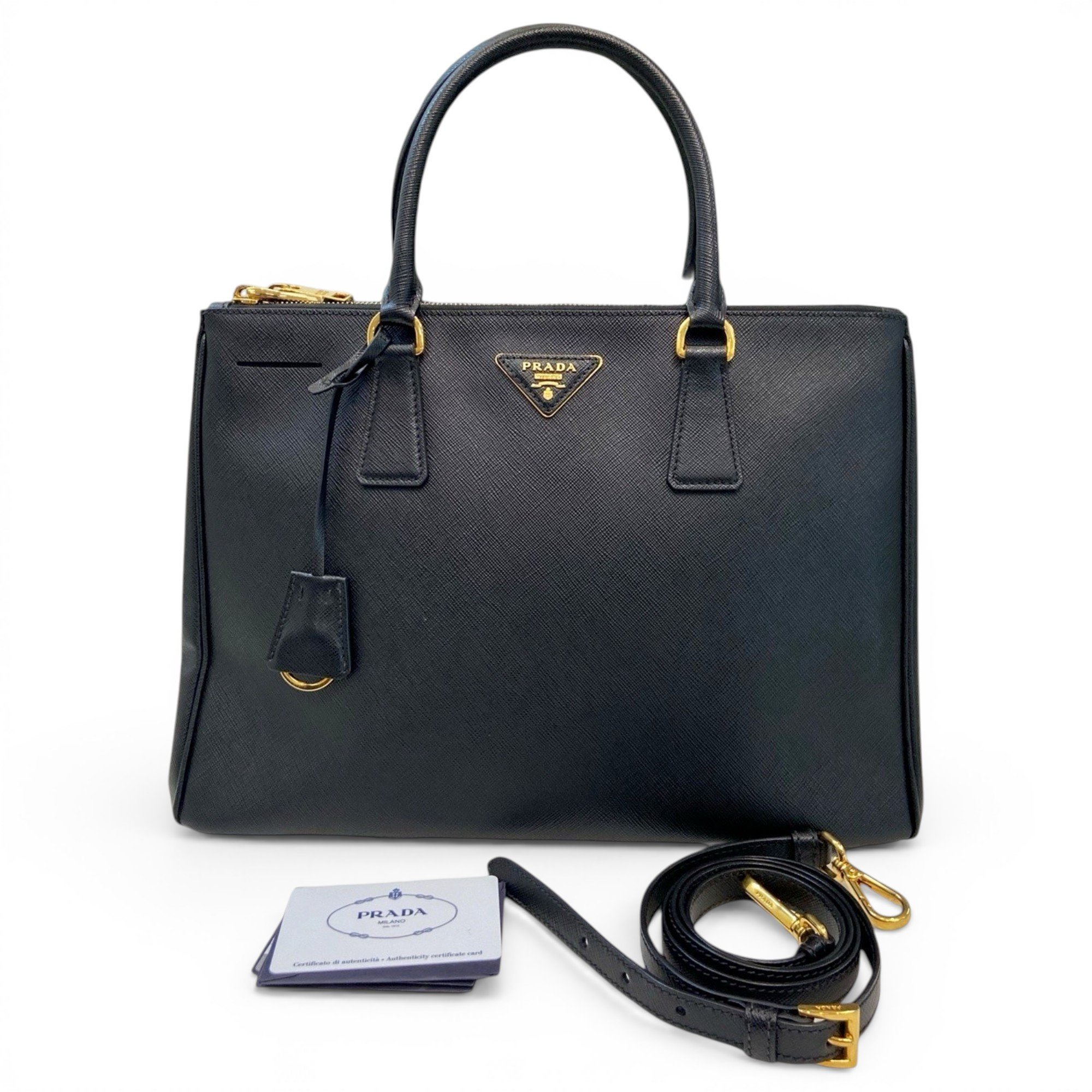 Galleria leather handbag