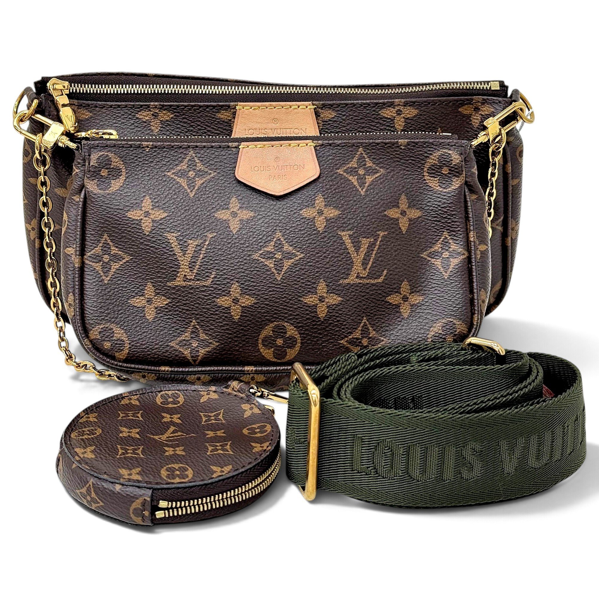 Multi Pochette Accessoires leather handbag
