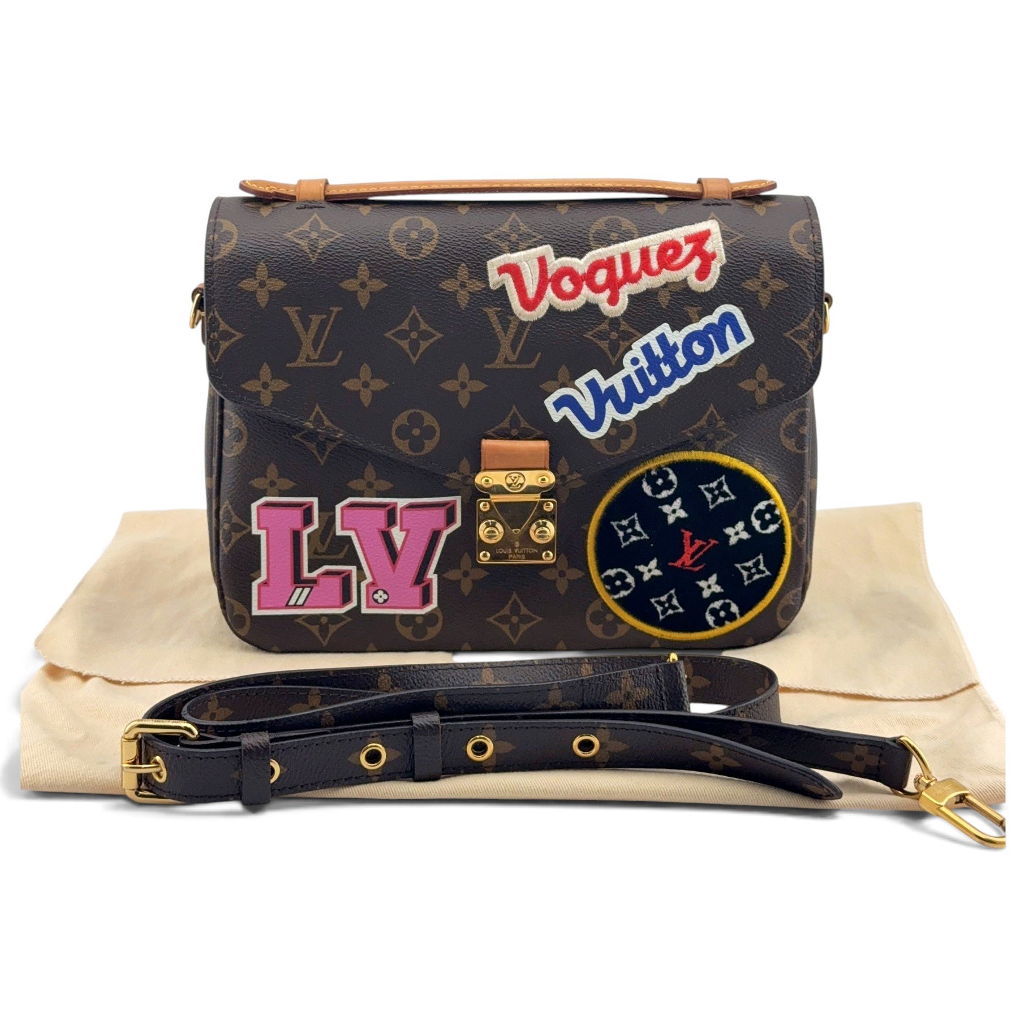 Metis leather handbag