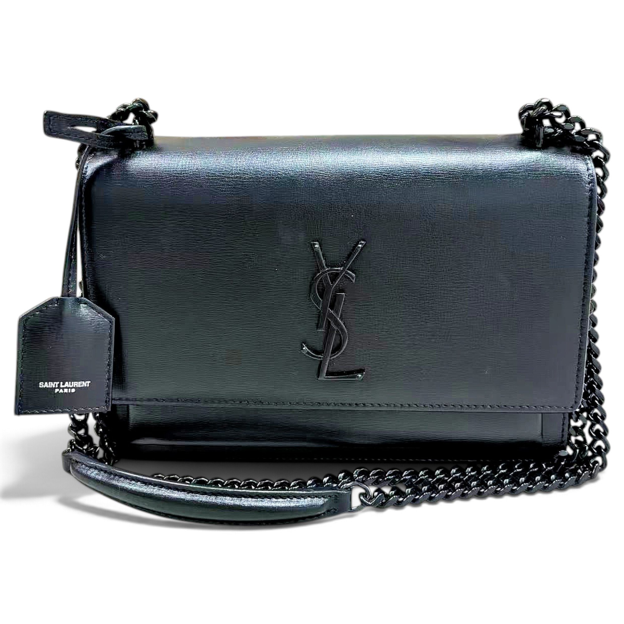 Sunset leather crossbody bag