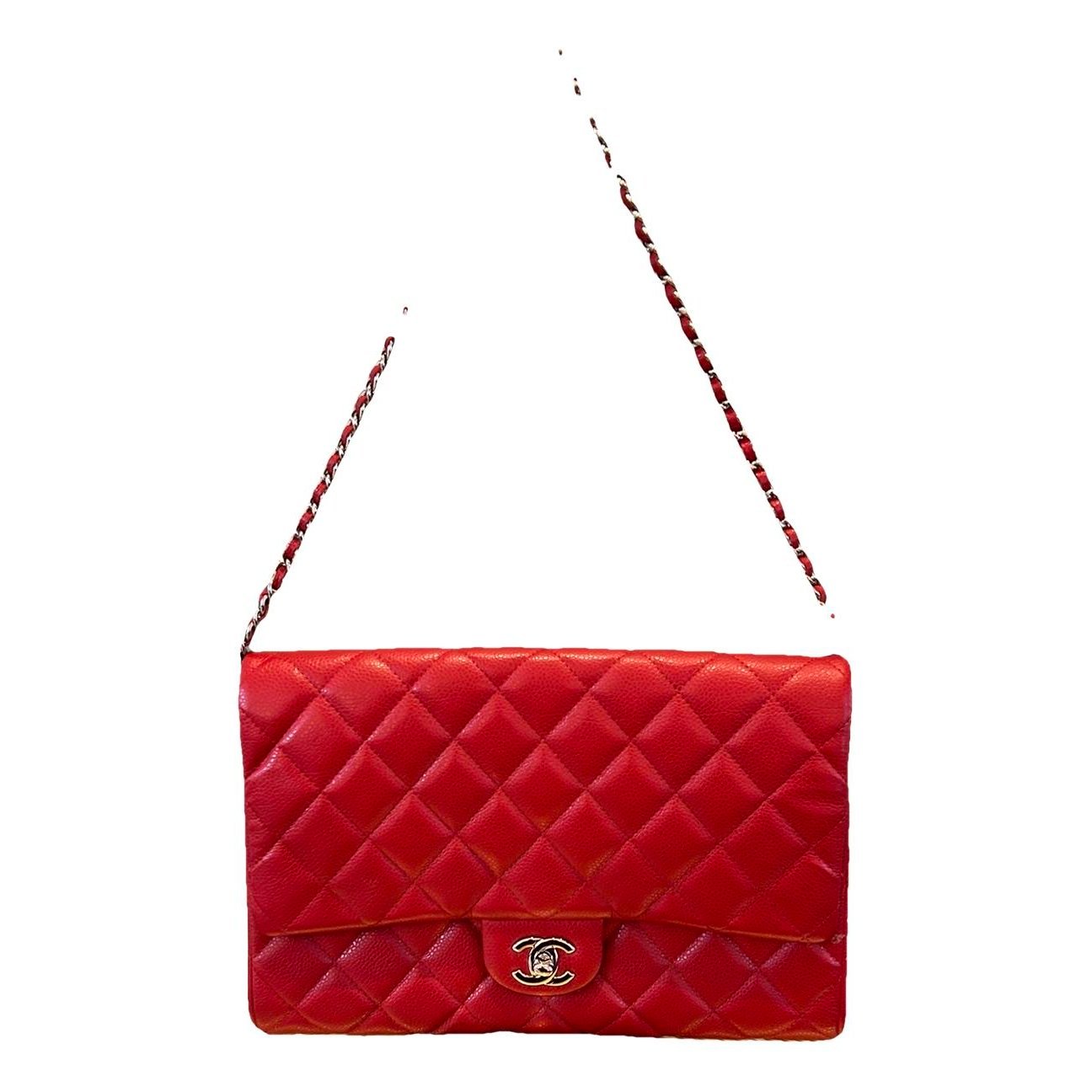 Timeless/Classique leather clutch bag