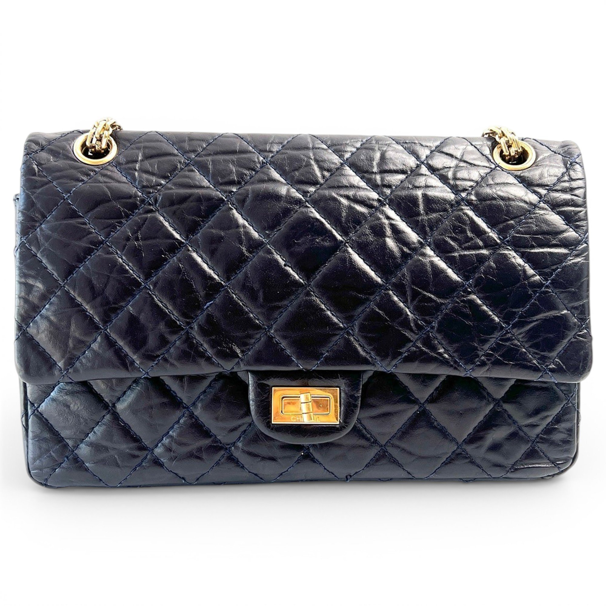 2.55 leather handbag