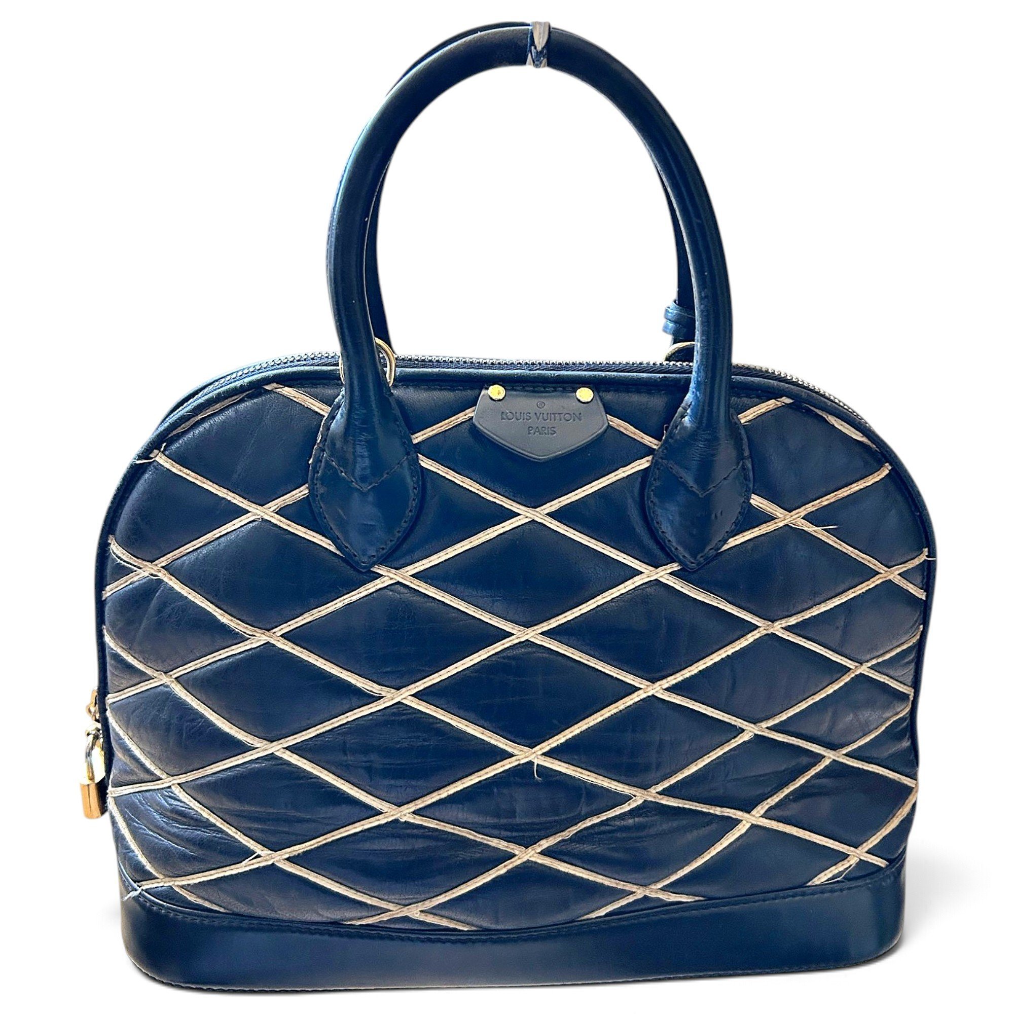 Alma leather handbag