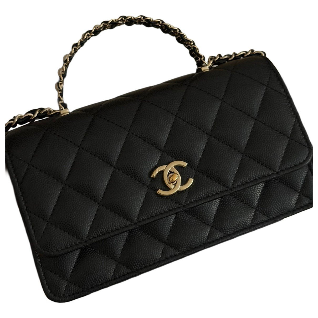 Leather handbag