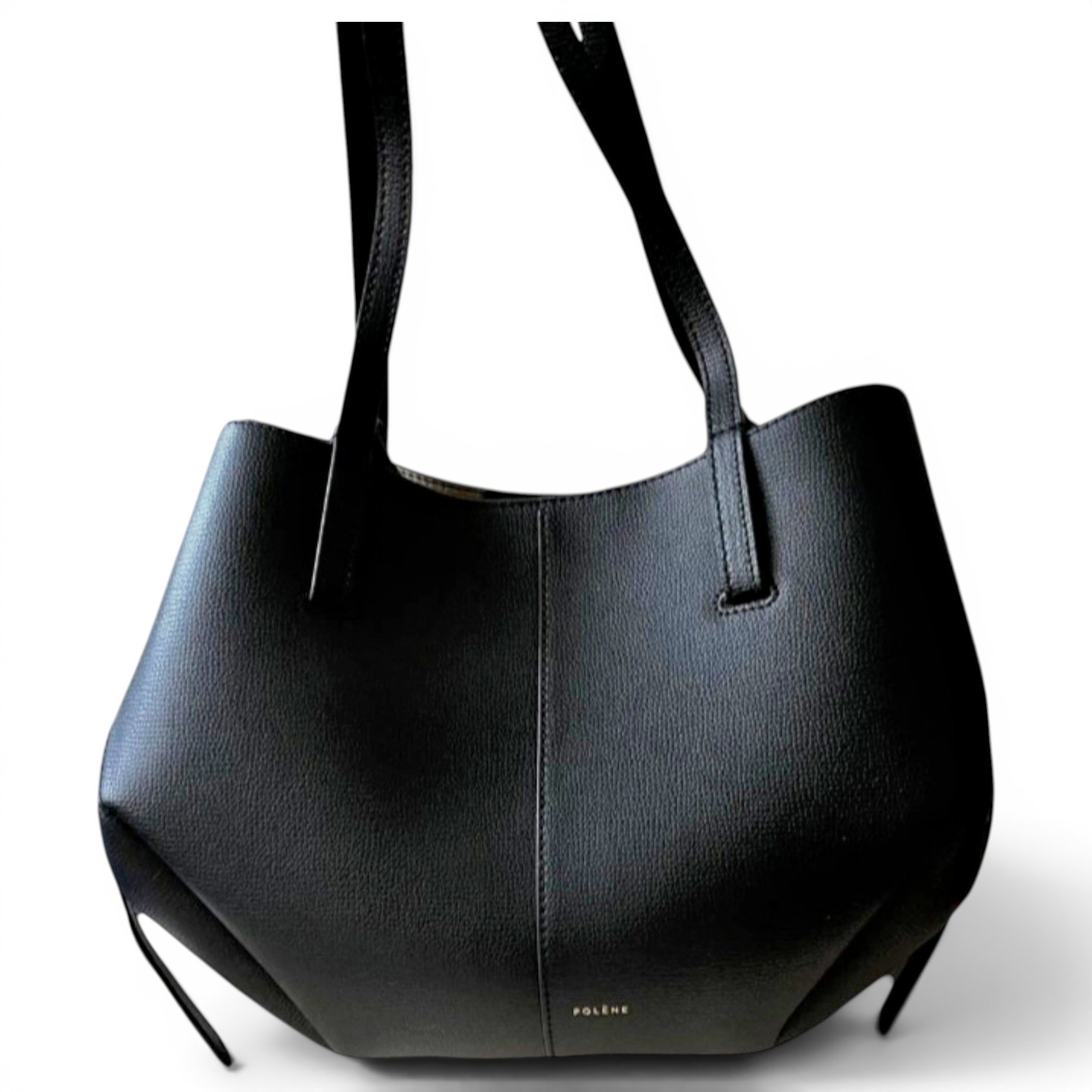 Leather tote